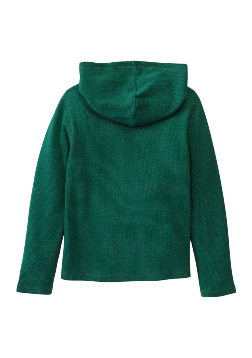 Girls 7-16 Long Sleeve Thermal Hoodie