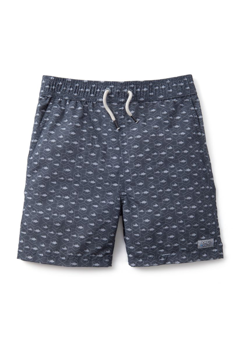 Boys 4-7 Printed Woven Pull On Shorts