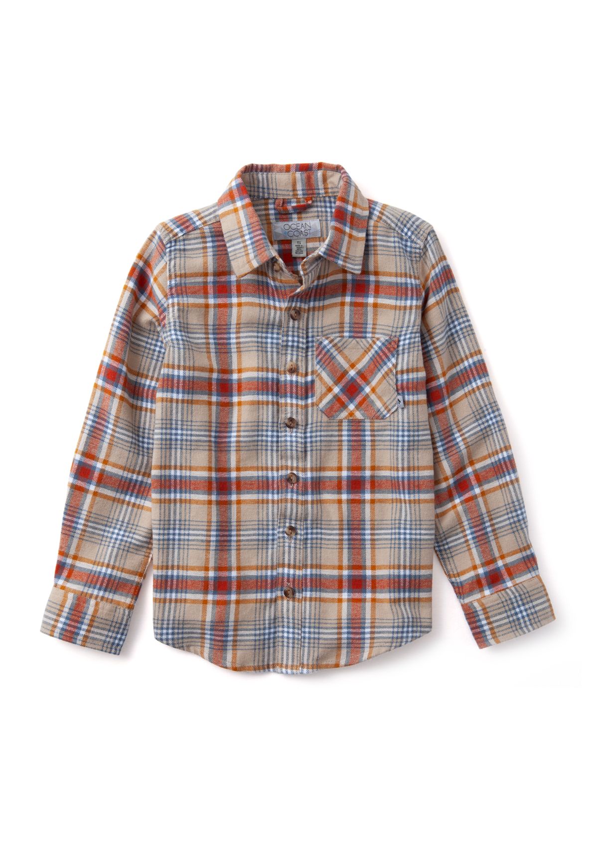 Boys 4-7 Flannel Shirt
