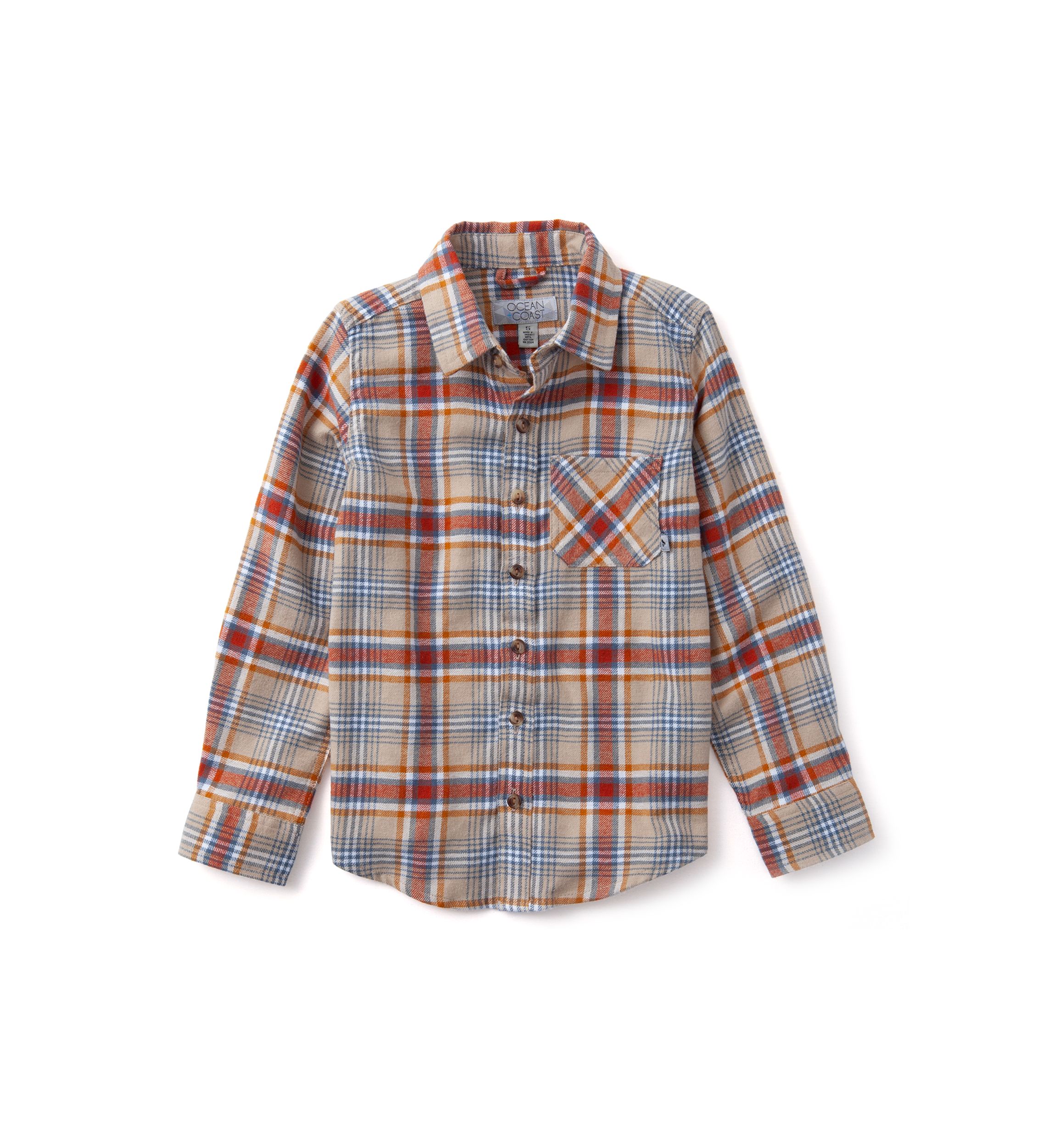 Boys 4-7 Flannel Shirt