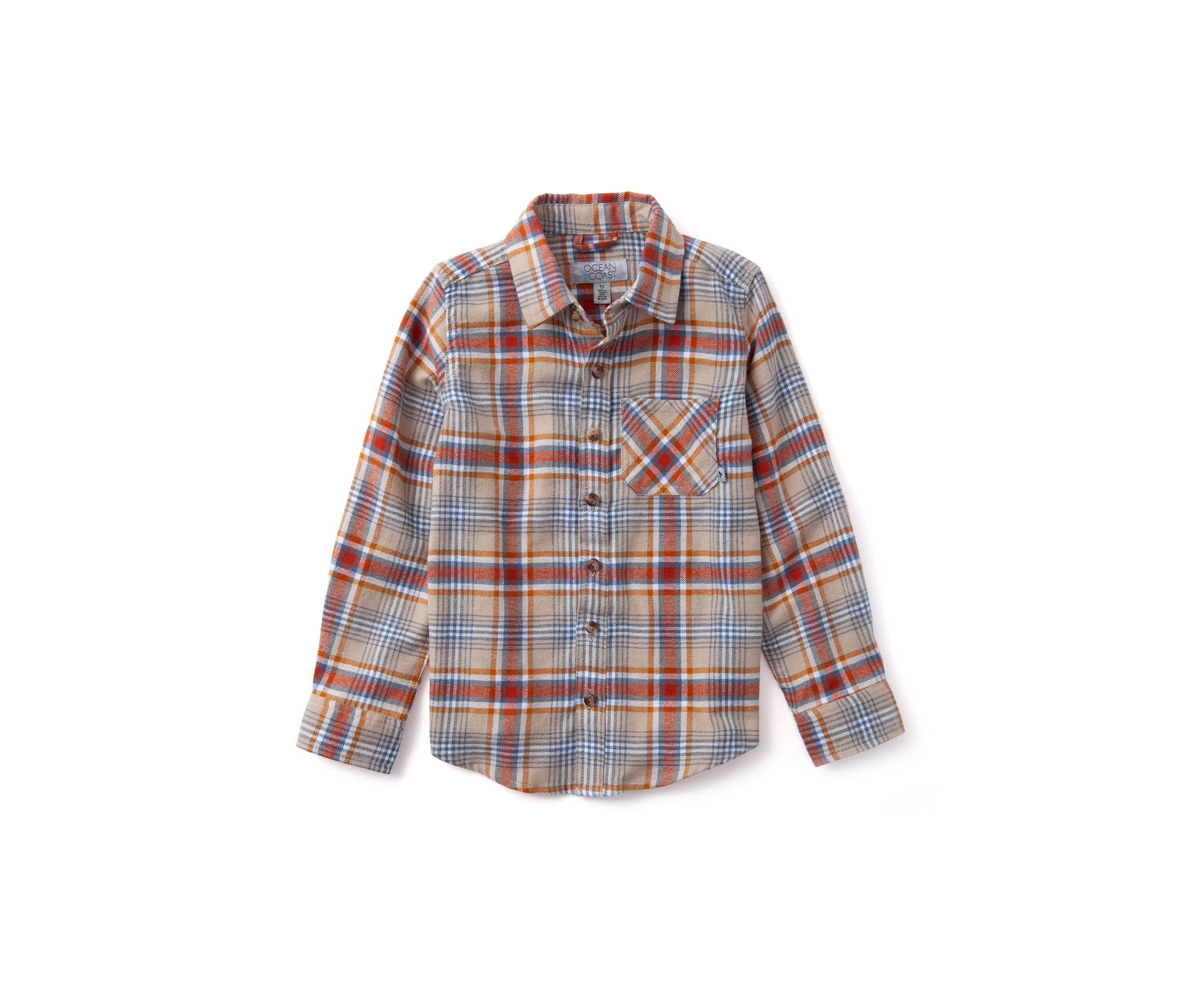 Boys 4-7 Flannel Shirt