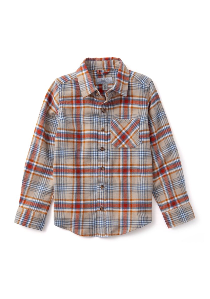 Boys 4-7 Flannel Shirt