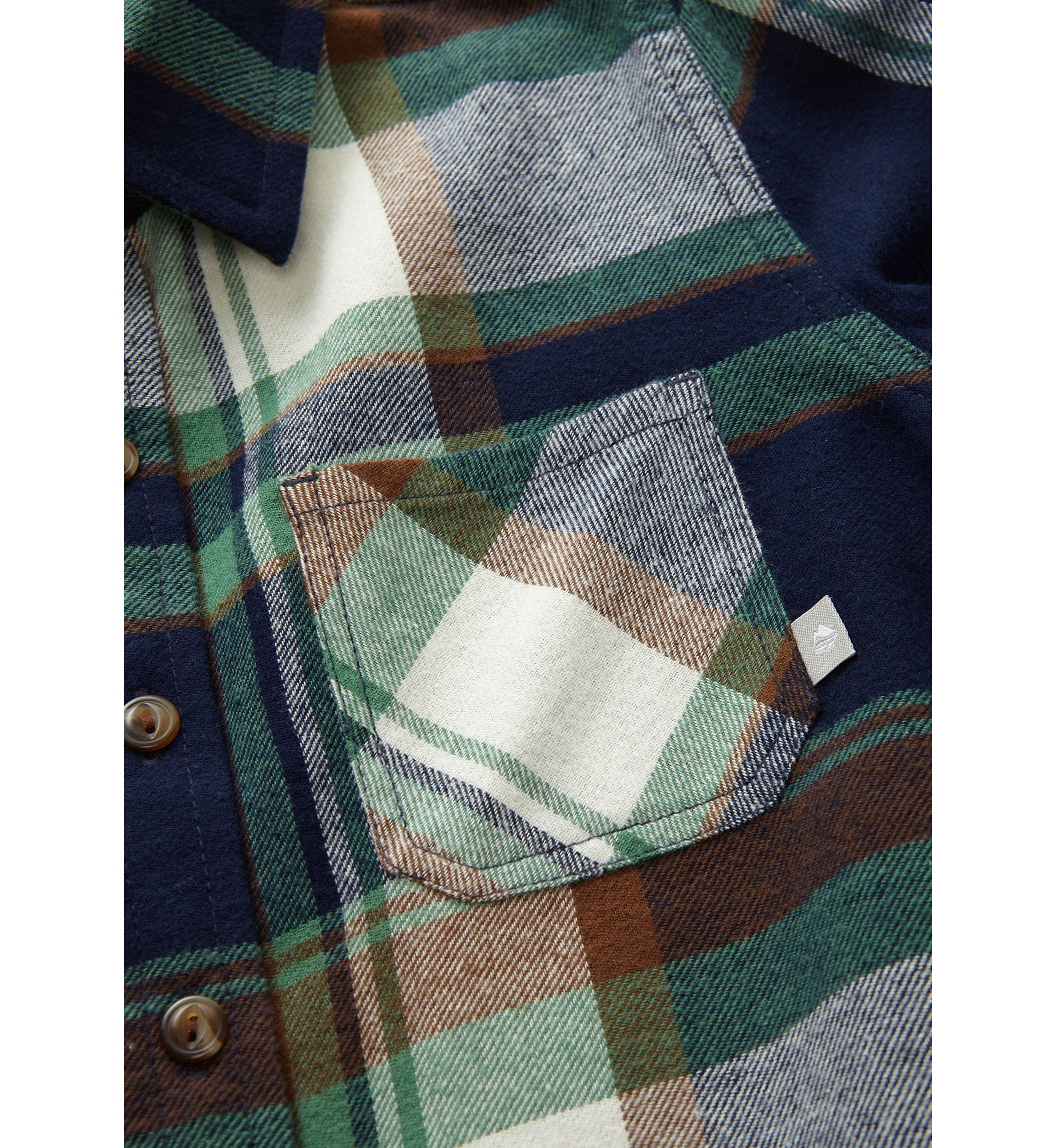 Boys 4-7 Yarn Dyed Long Sleeve Flannel Shirt