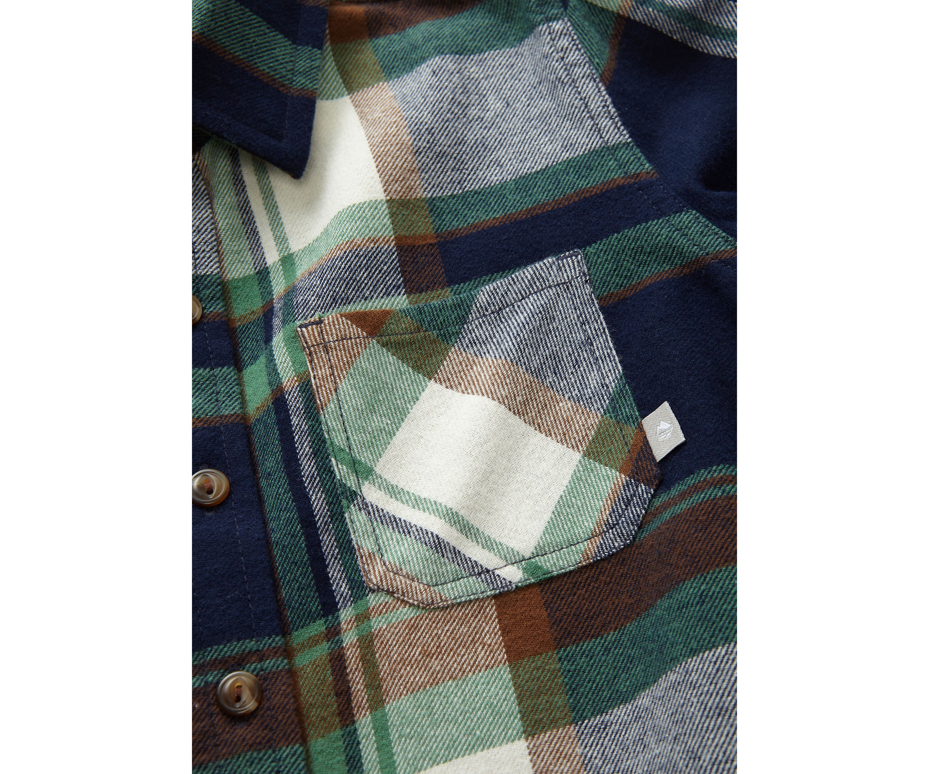 Boys 4-7 Yarn Dyed Long Sleeve Flannel Shirt