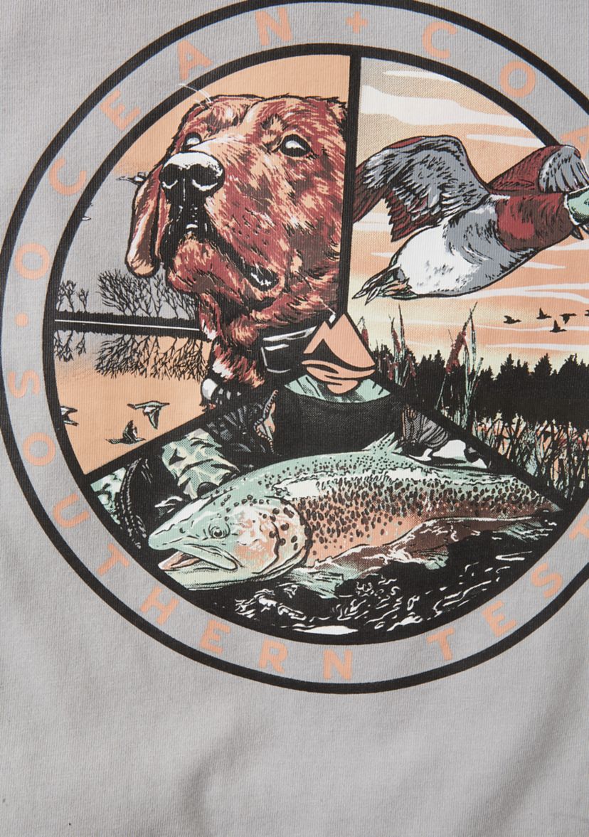 Boys 4-7 Short Sleeve Front Graphic Tee