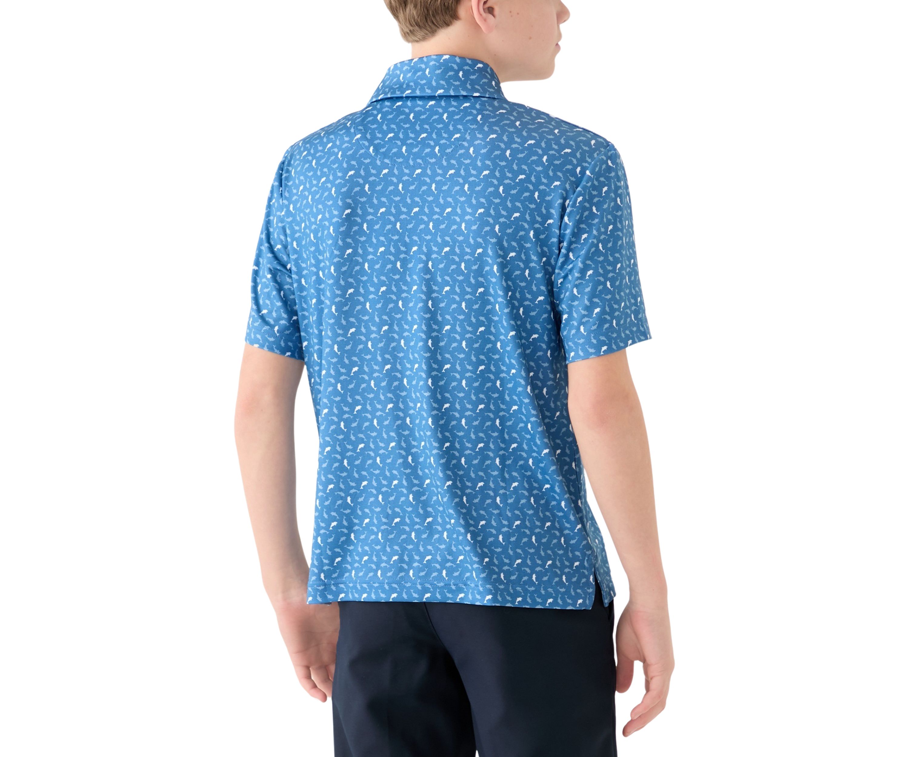 Boys 8-20 Printed Polo Shirt 