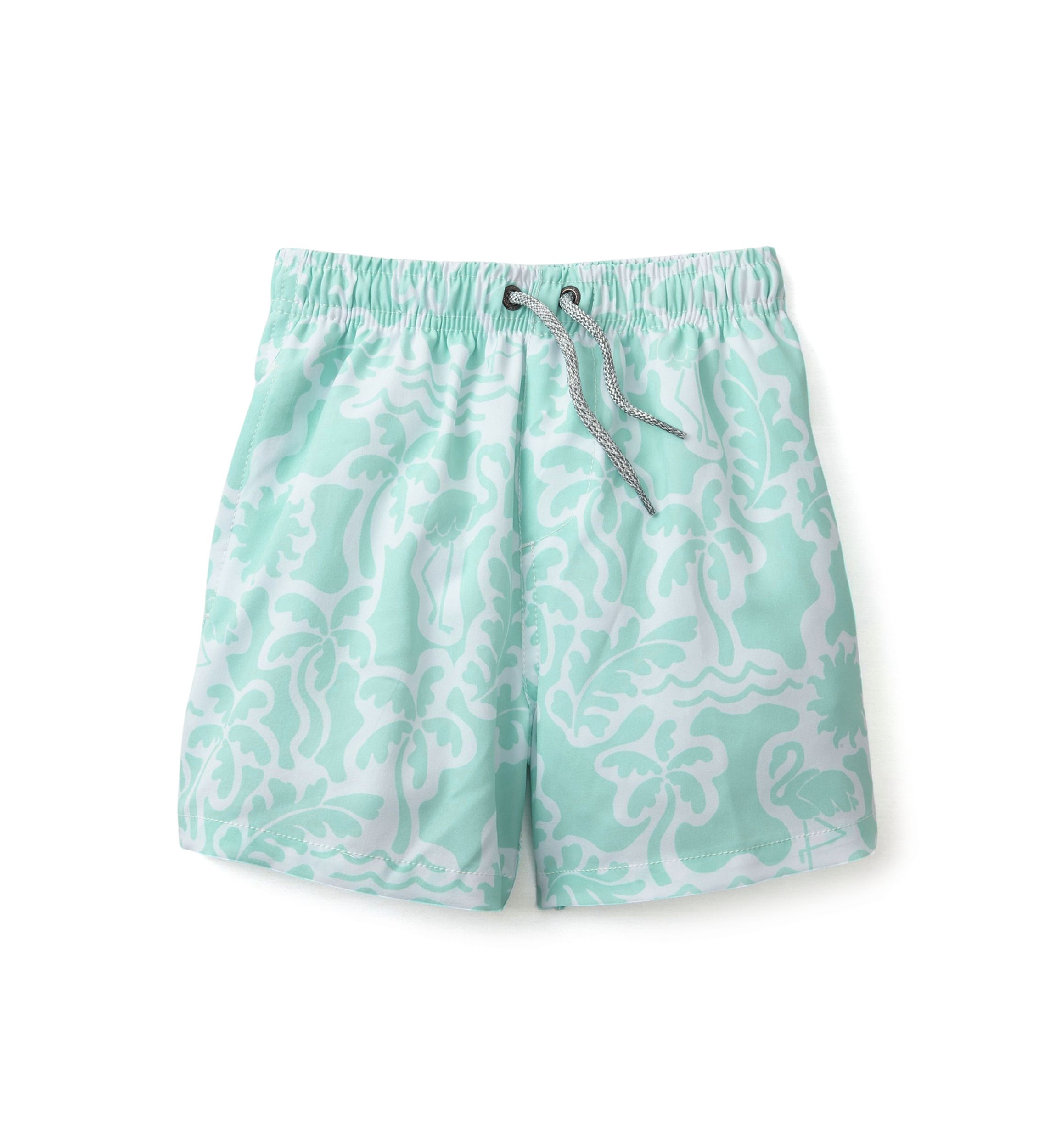 Boys 4-7 Flamingo Swim Trunks