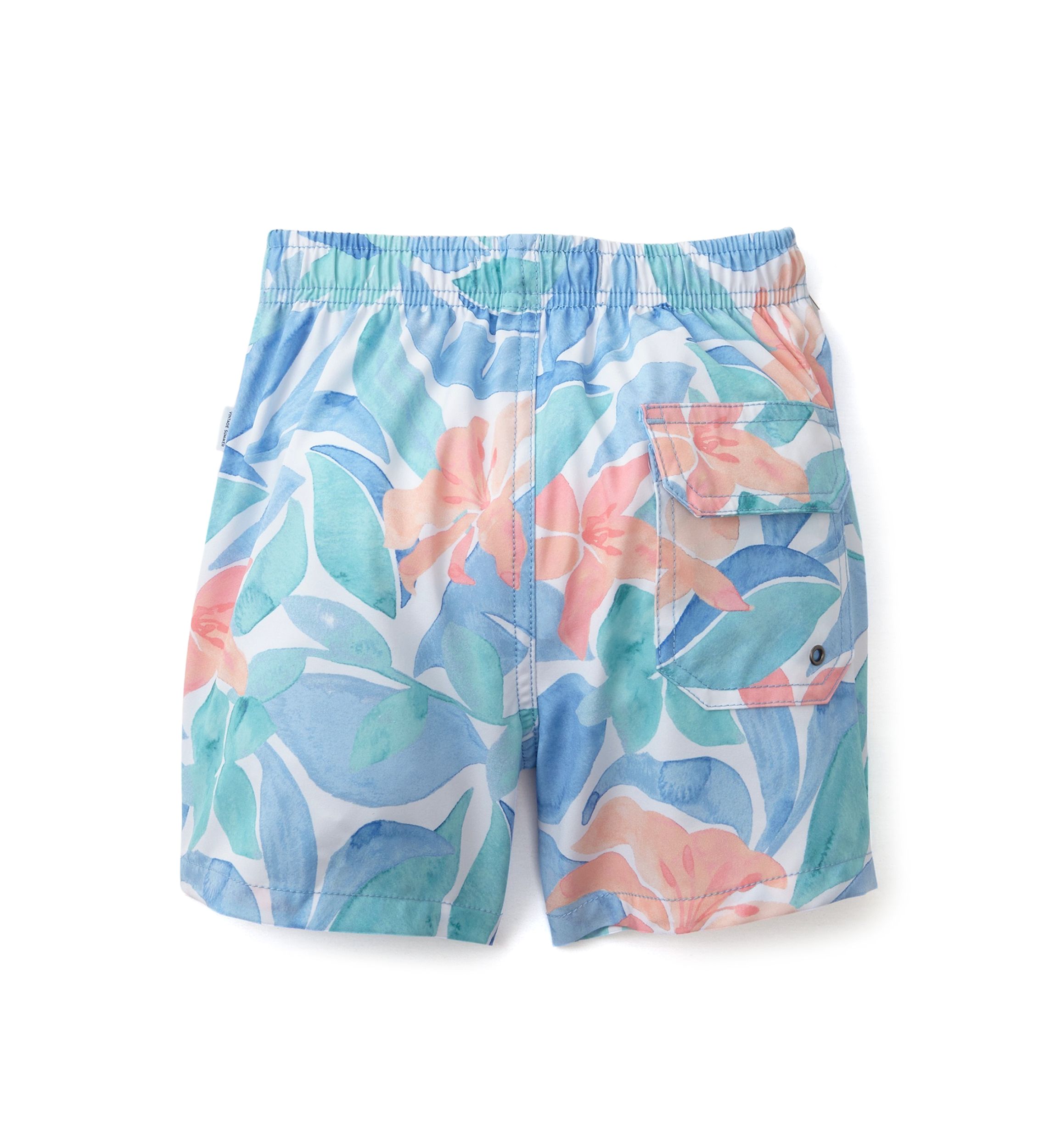 Boys 4-7 Floral Swim Trunks