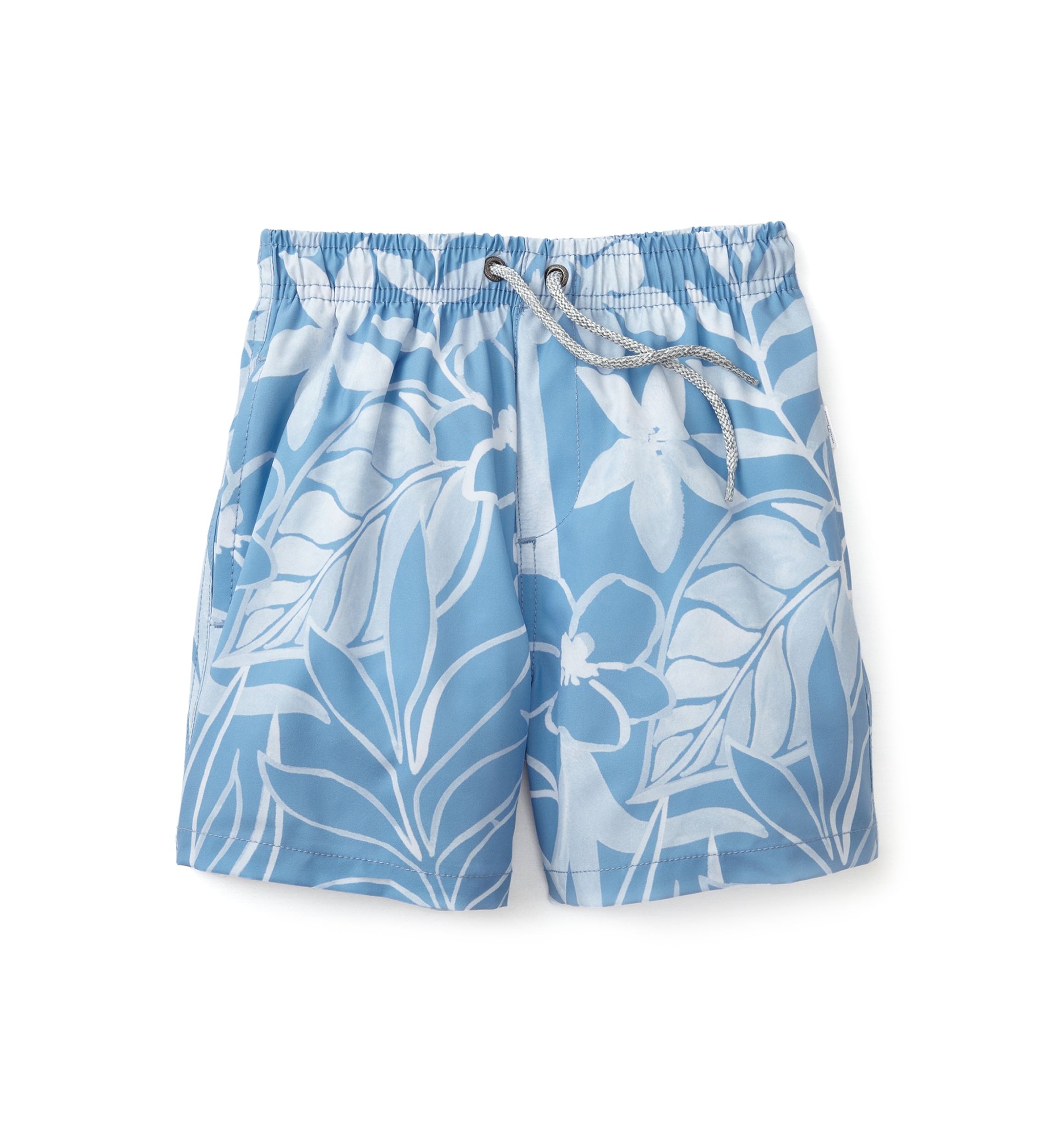 Boys 4-7 Floral Swim Trunks