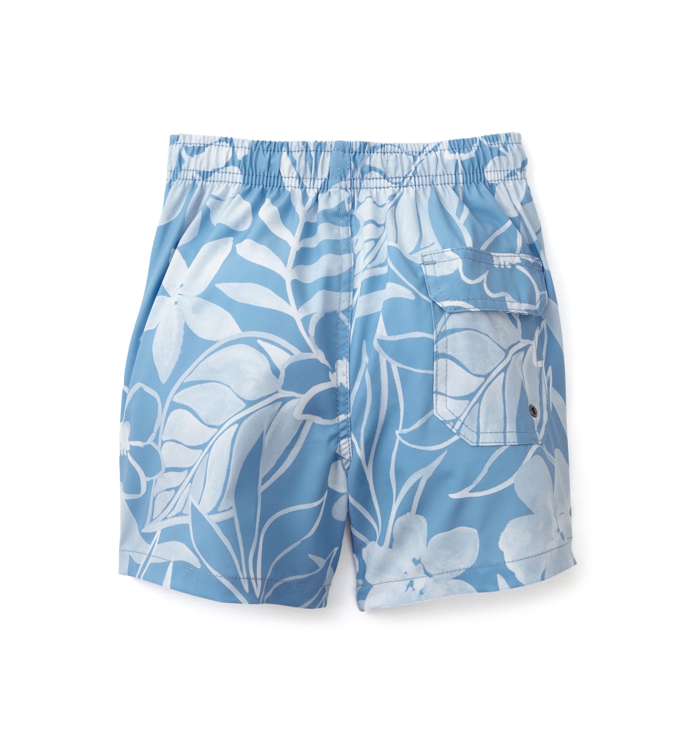 Boys 4-7 Floral Swim Trunks