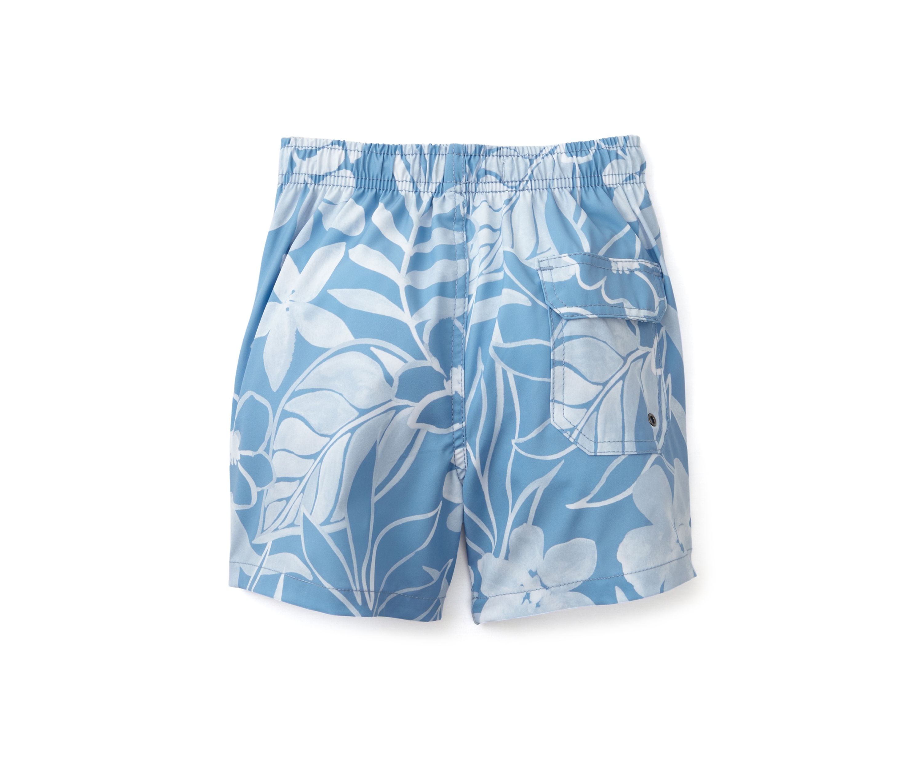 Boys 4-7 Floral Swim Trunks