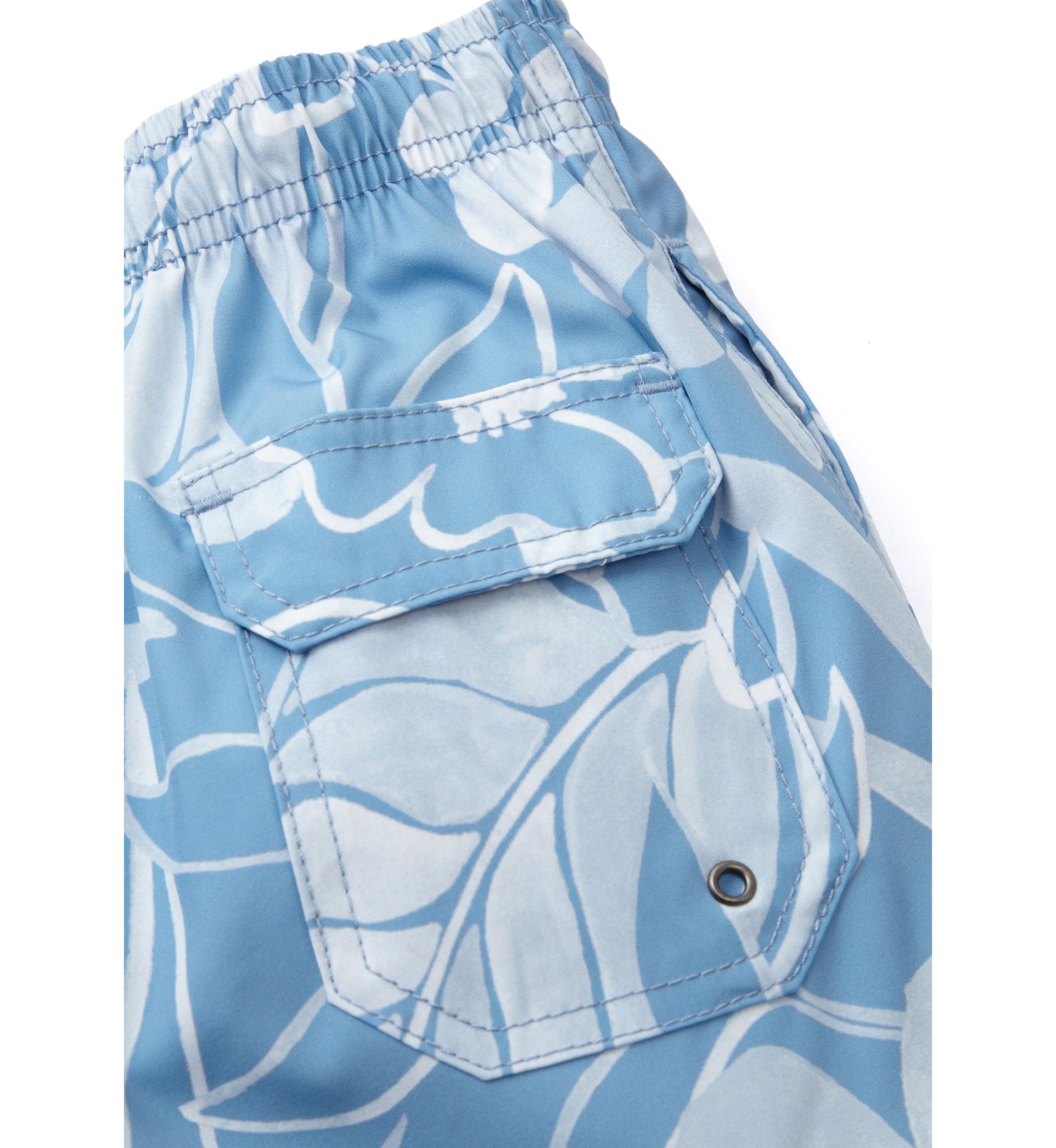 Boys 4-7 Floral Swim Trunks