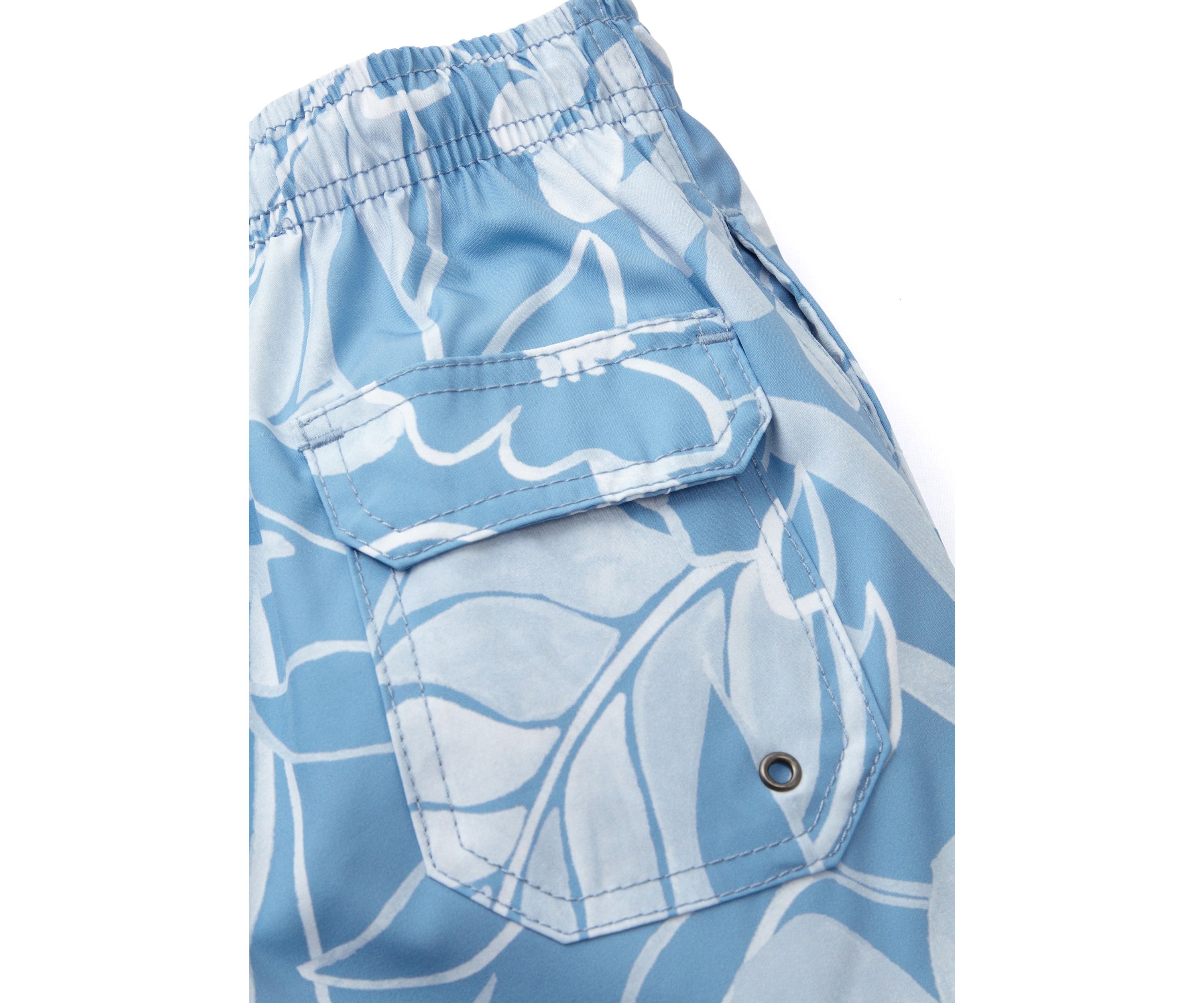 Boys 4-7 Floral Swim Trunks