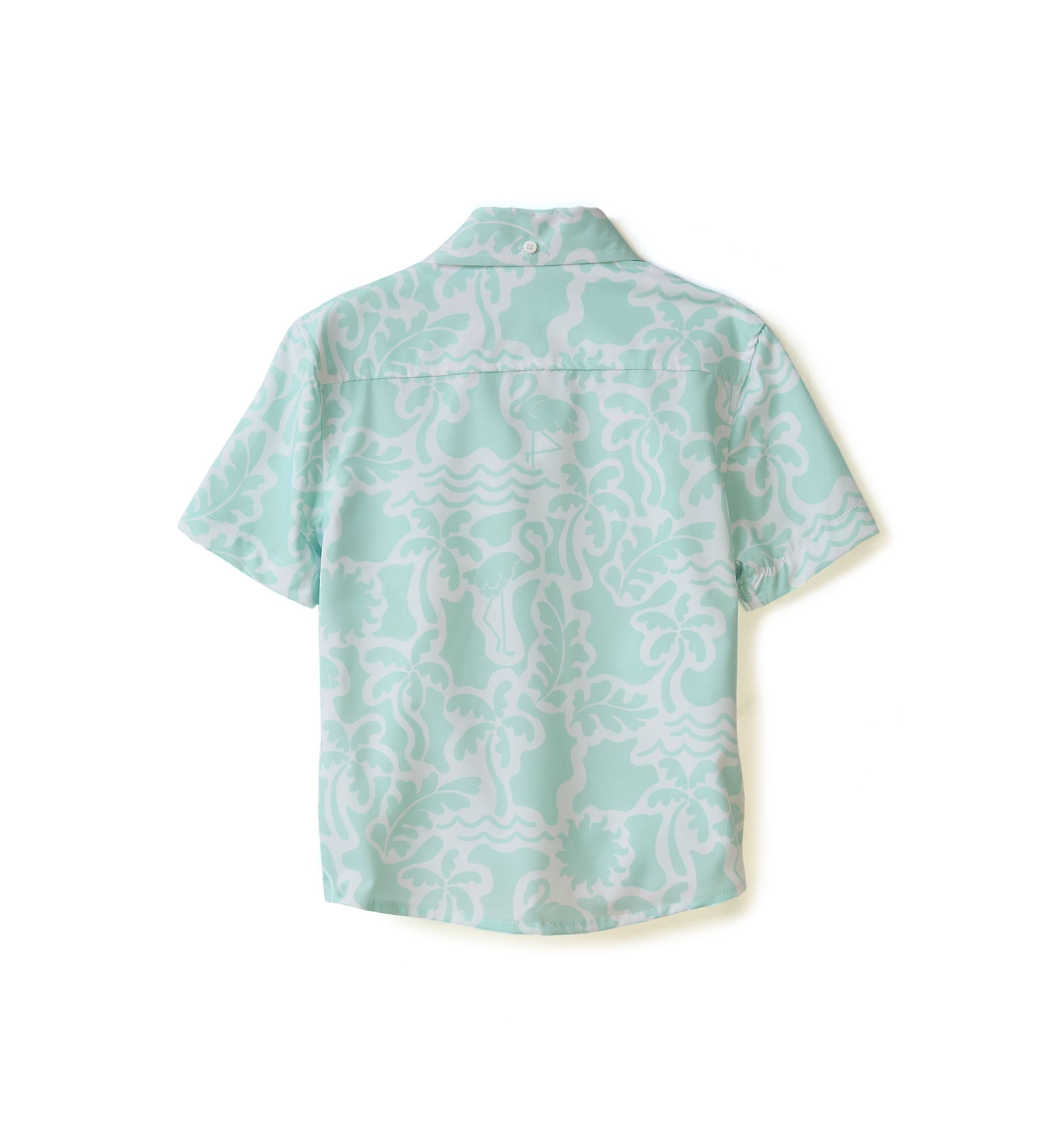 Boys 4-7 Flamingo Printed Shirt