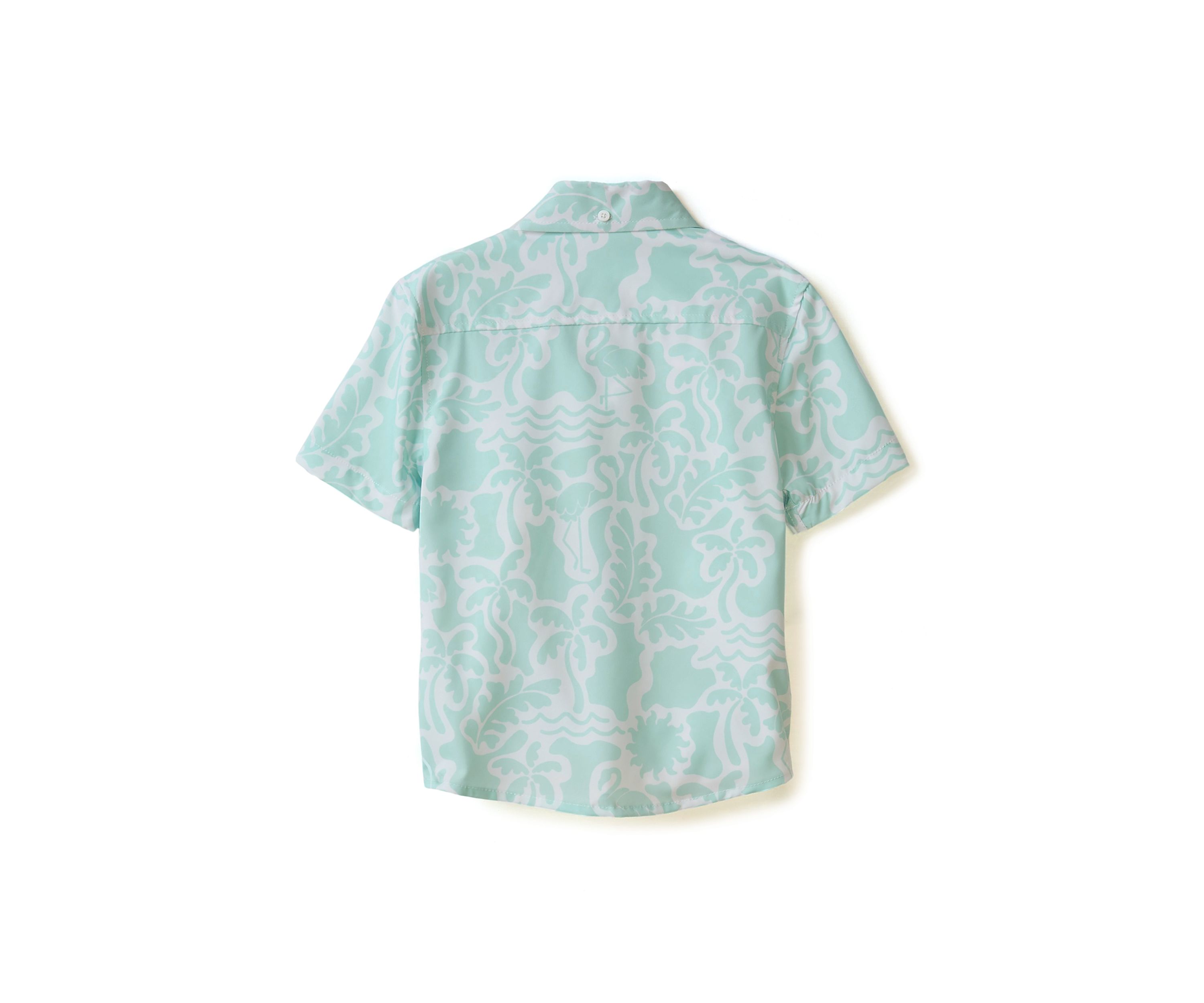 Boys 4-7 Flamingo Printed Shirt