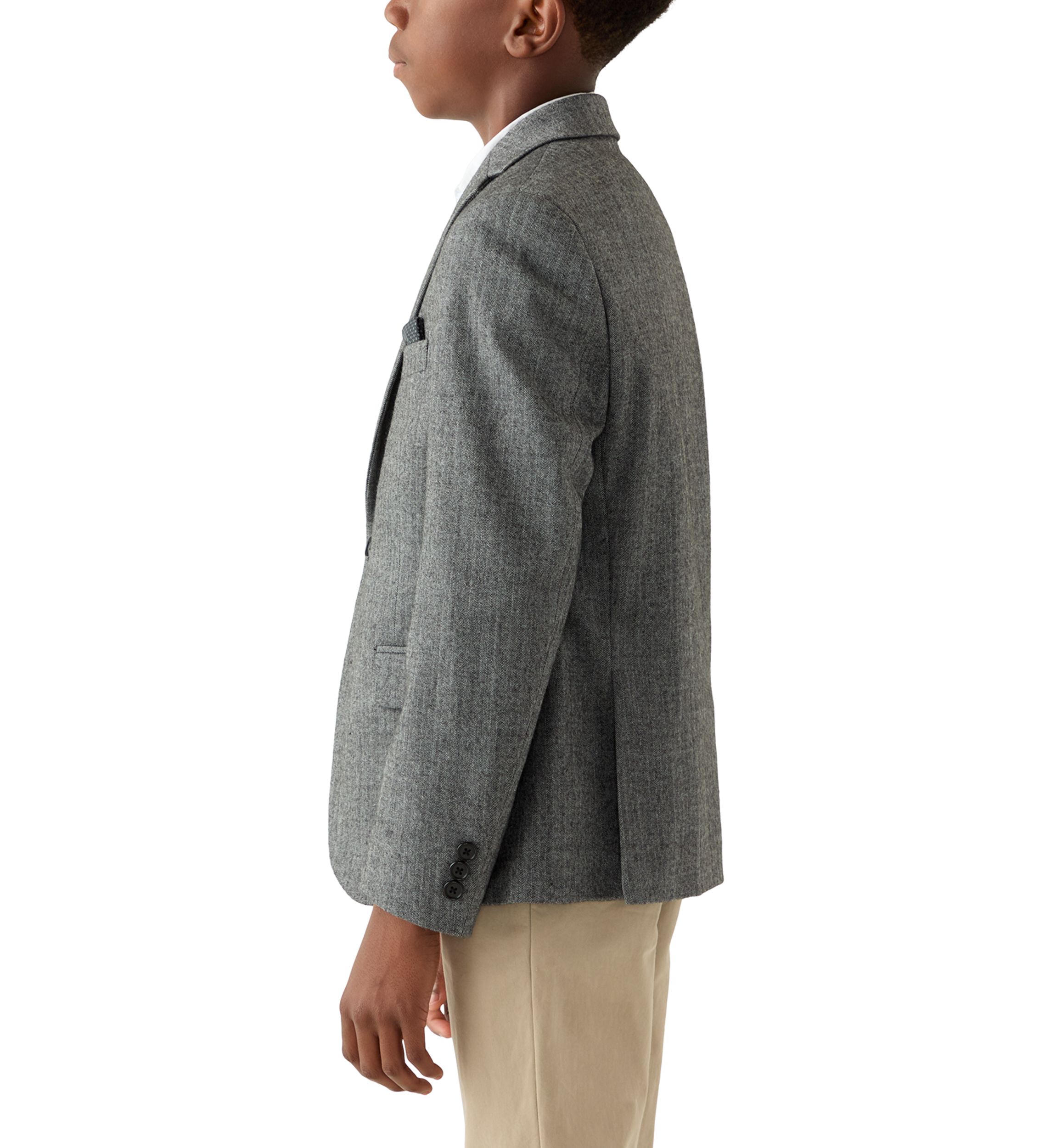 Boys 8-20 Herringbone Blazer