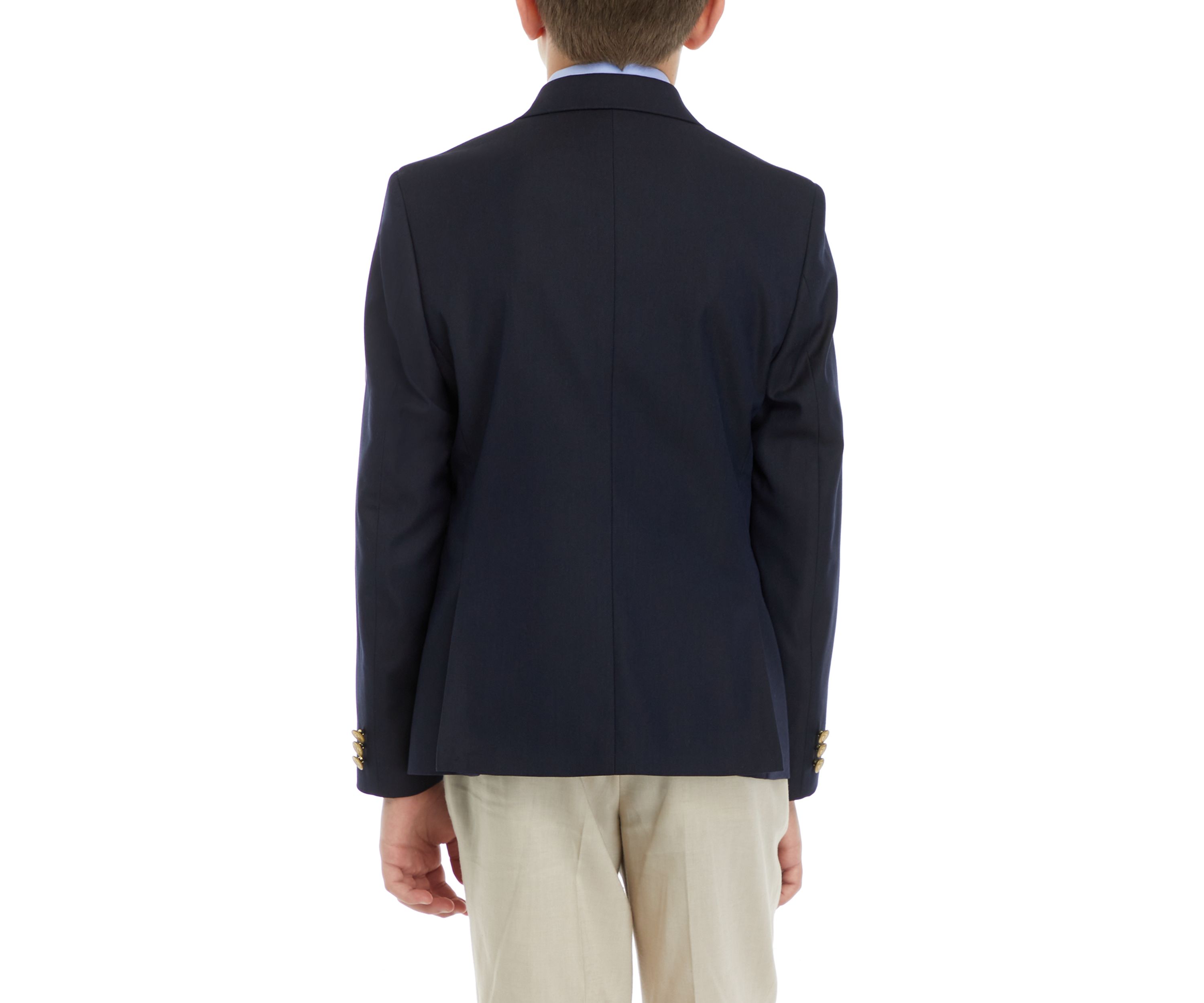 Boys 8-20 Solid Navy Suit Jacket