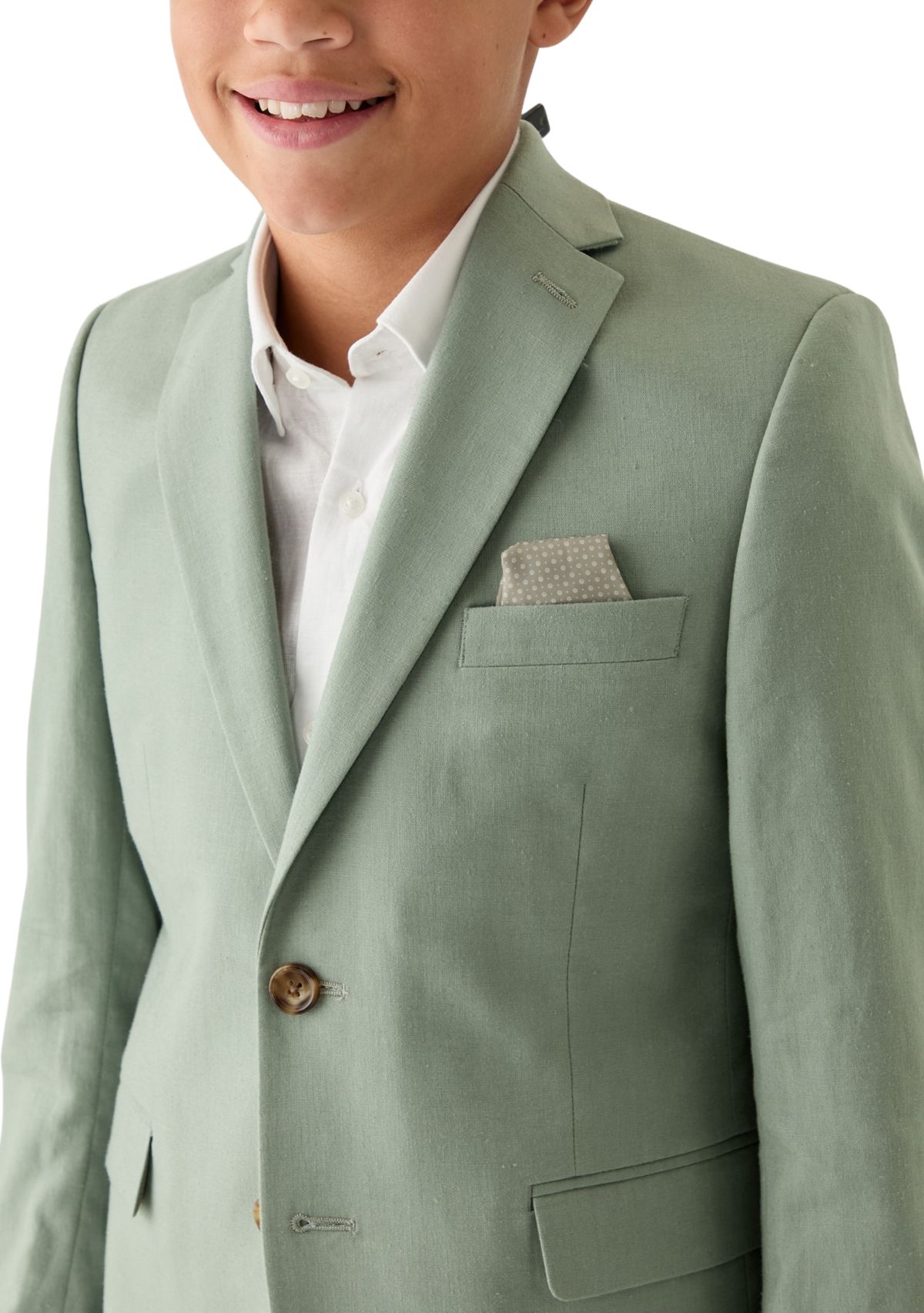 Boys 8-20 Linen Suit Jacket