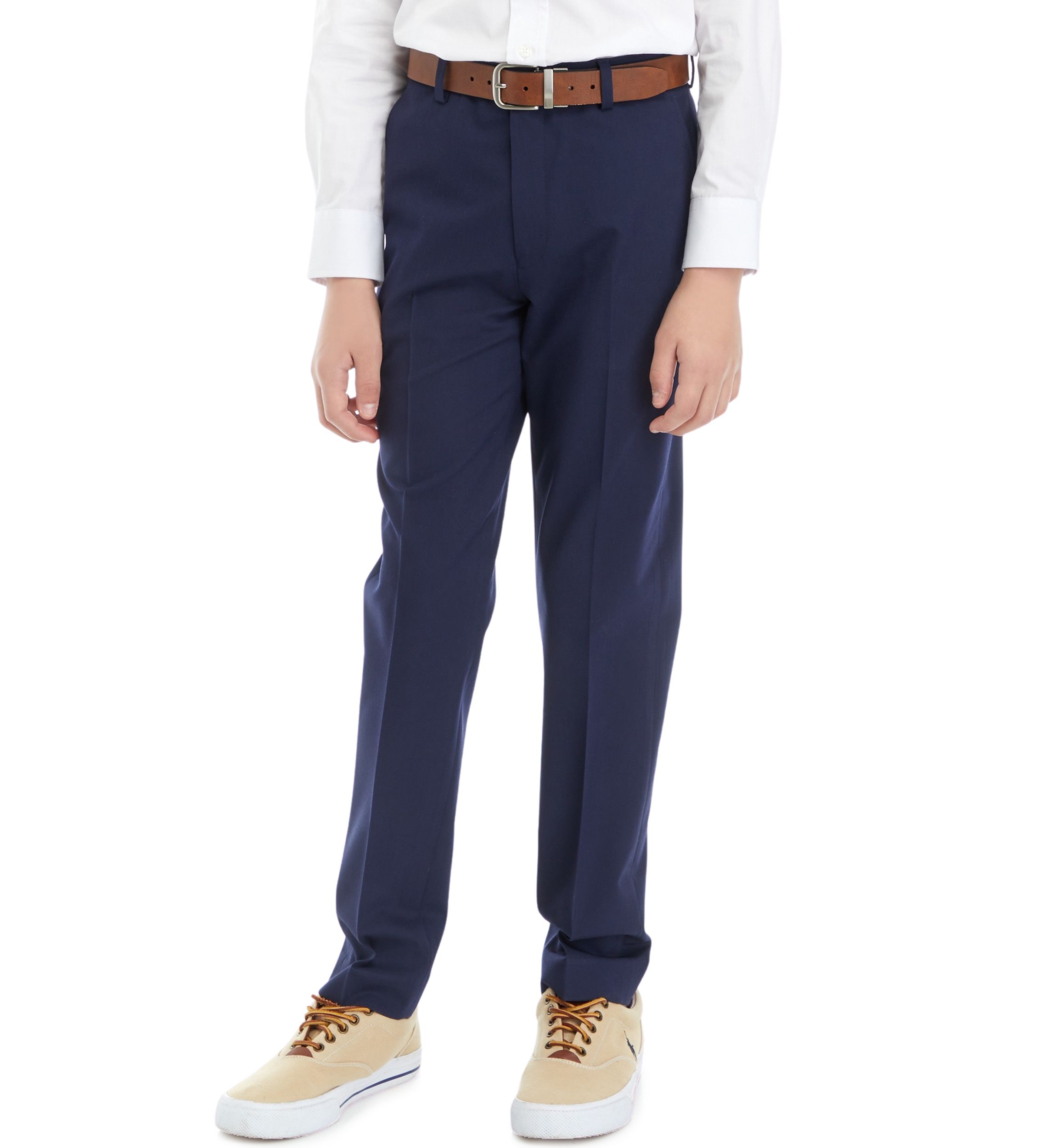 Boys 8-20 Solid Suit Separate Pants