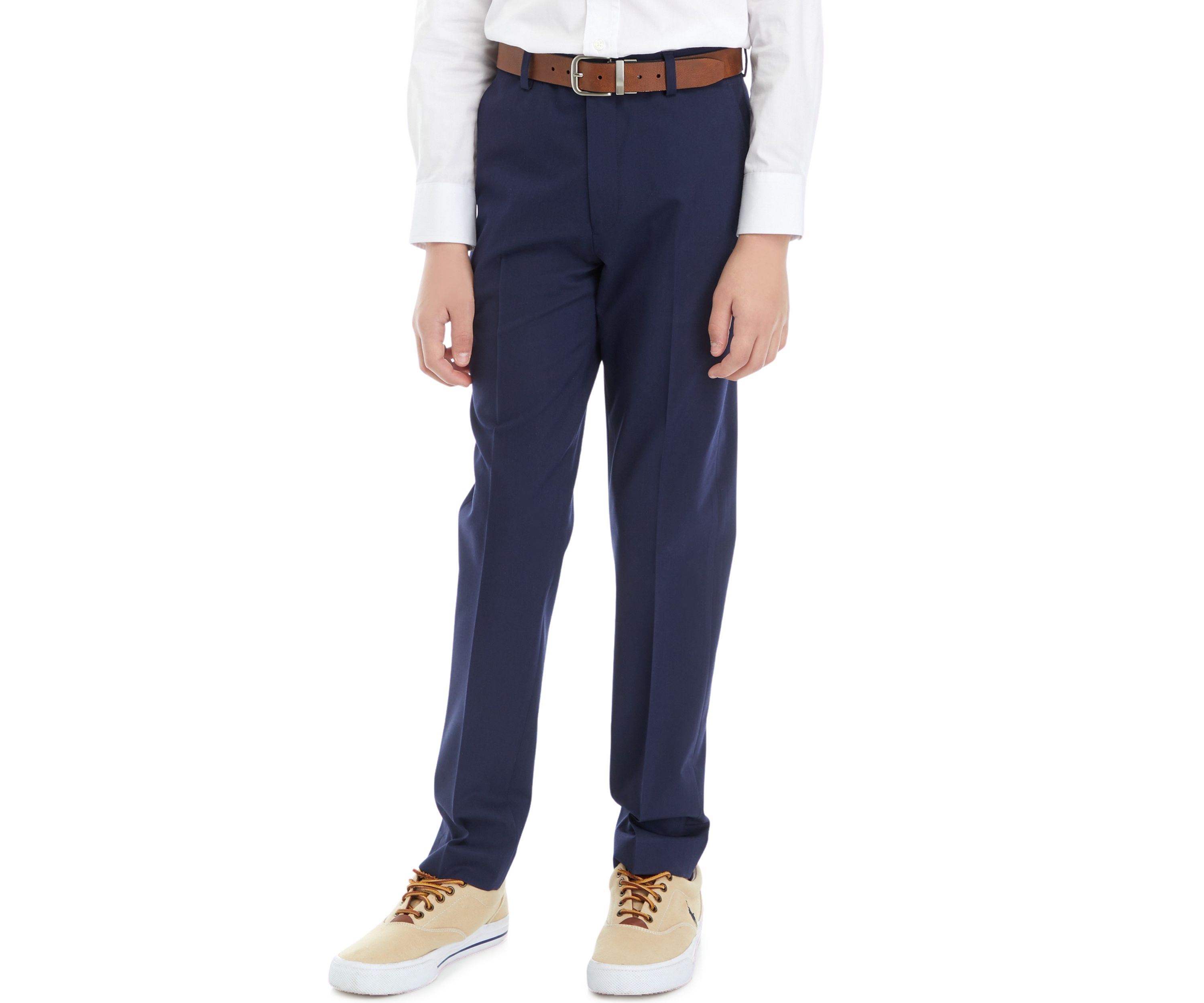 Boys 8-20 Solid Suit Separate Pants