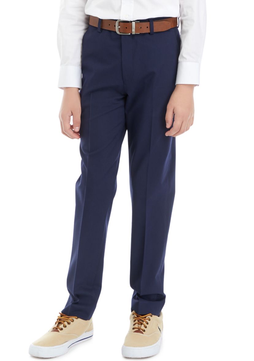 Boys 8-20 Solid Suit Separate Pants