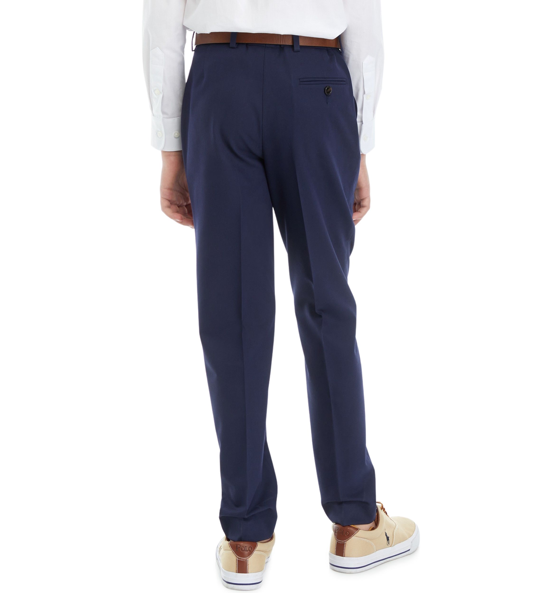 Boys 8-20 Solid Suit Separate Pants
