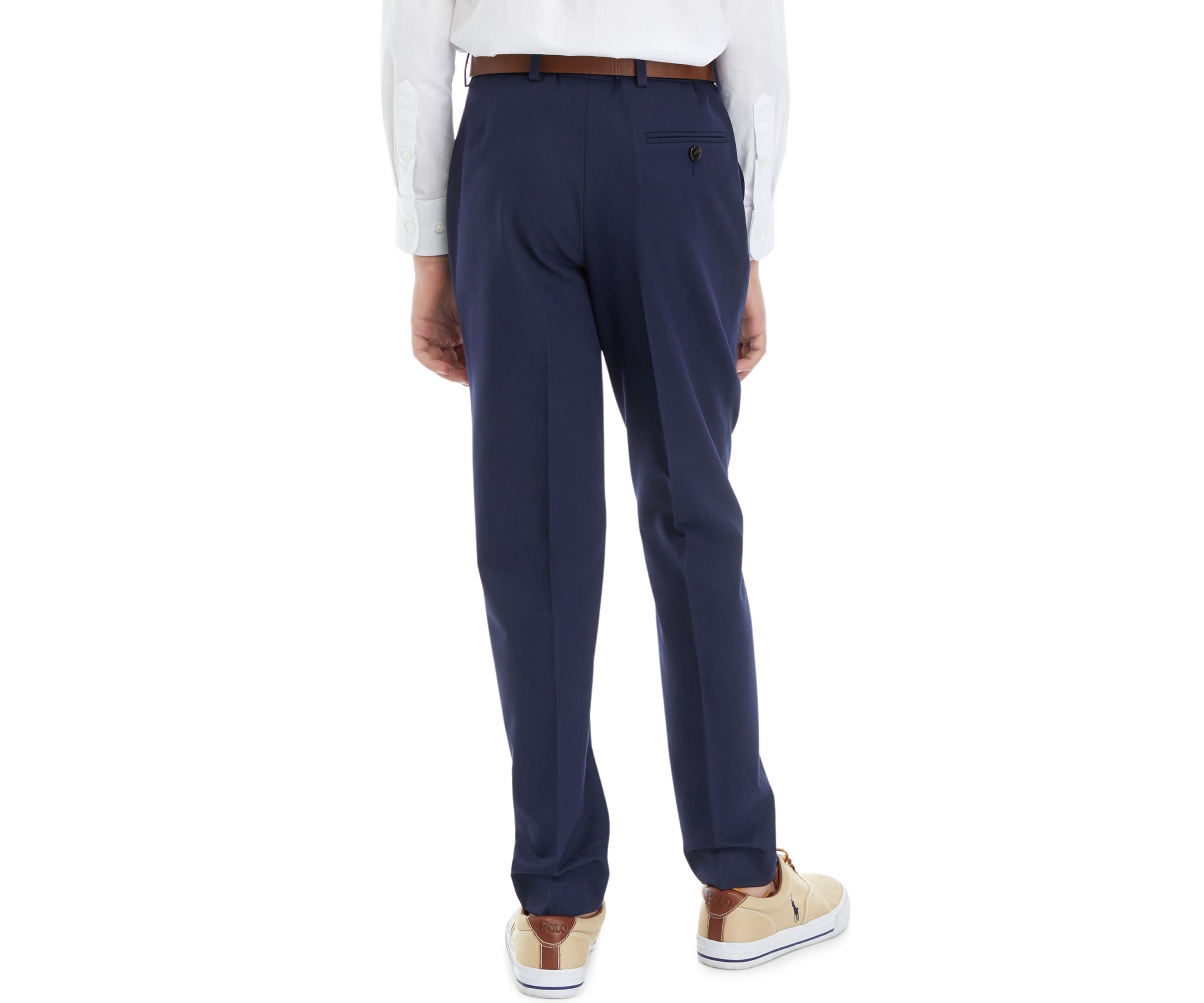 Boys 8-20 Solid Suit Separate Pants