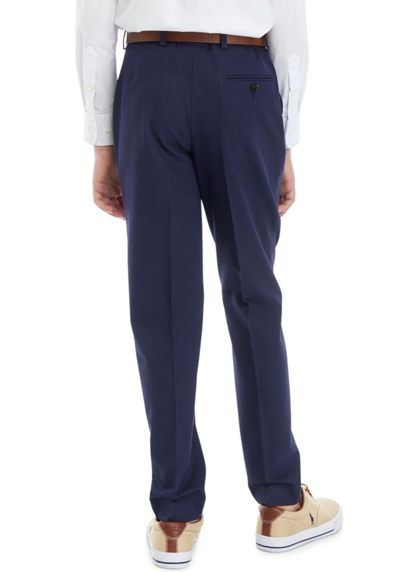 Boys 8-20 Solid Suit Separate Pants