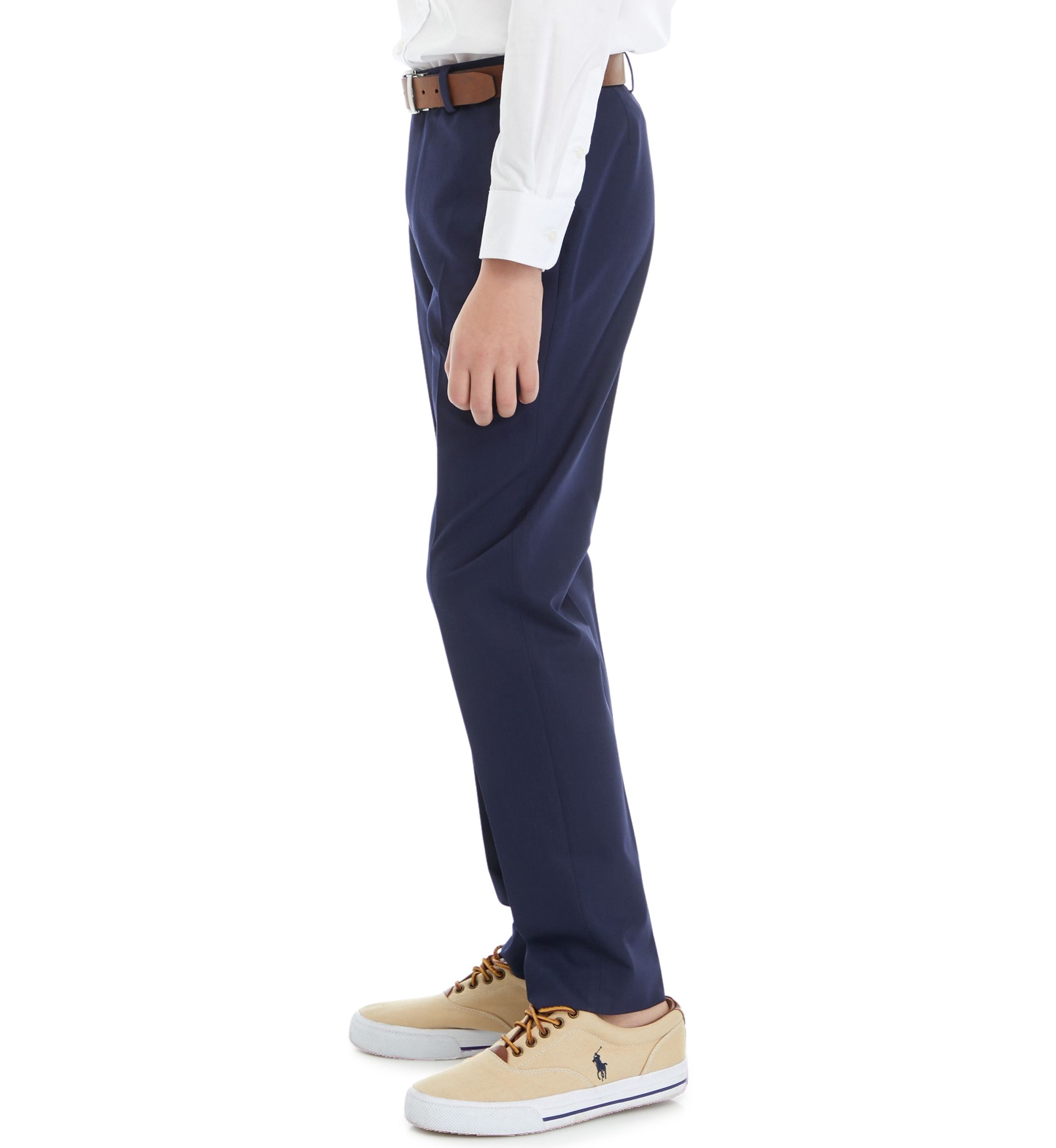 Boys 8-20 Solid Suit Separate Pants