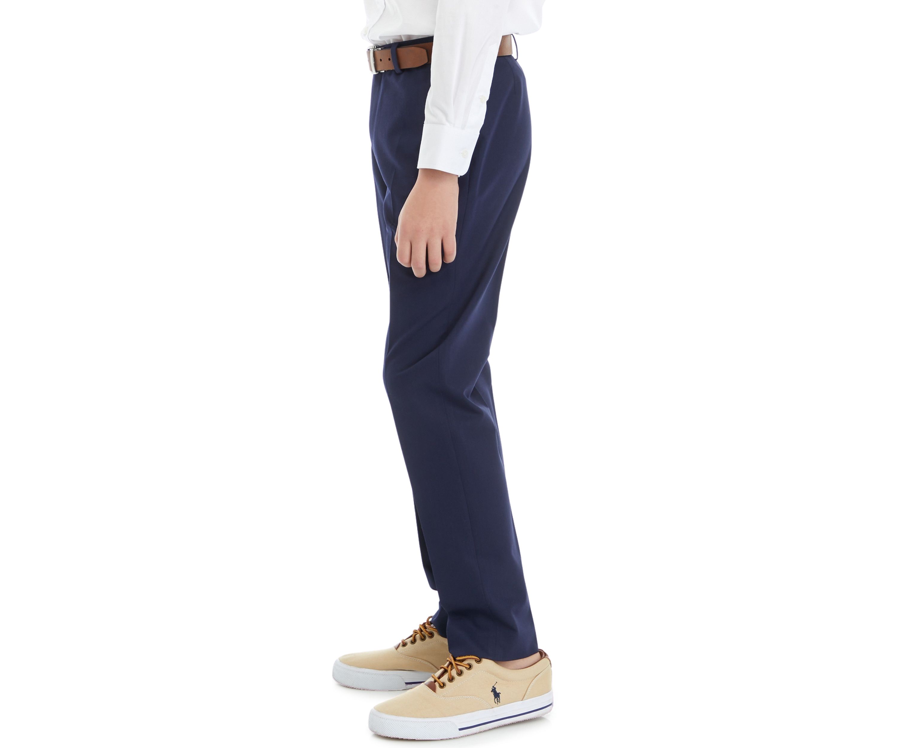 Boys 8-20 Solid Suit Separate Pants