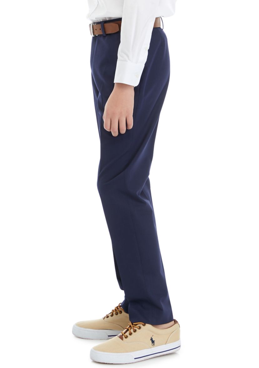 Boys 8-20 Solid Suit Separate Pants