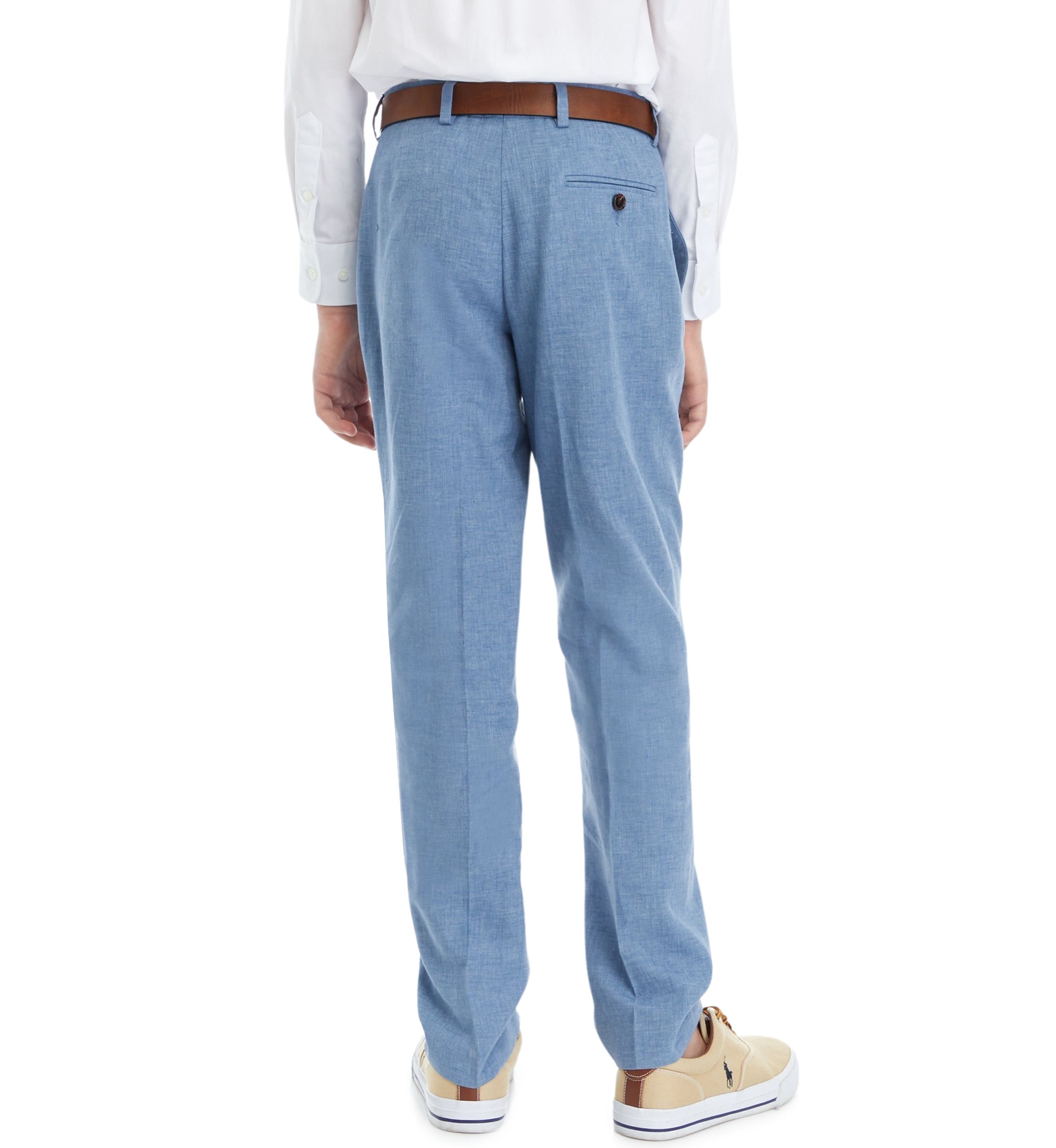 Boys 8-20 Solid Suit Separate Pants