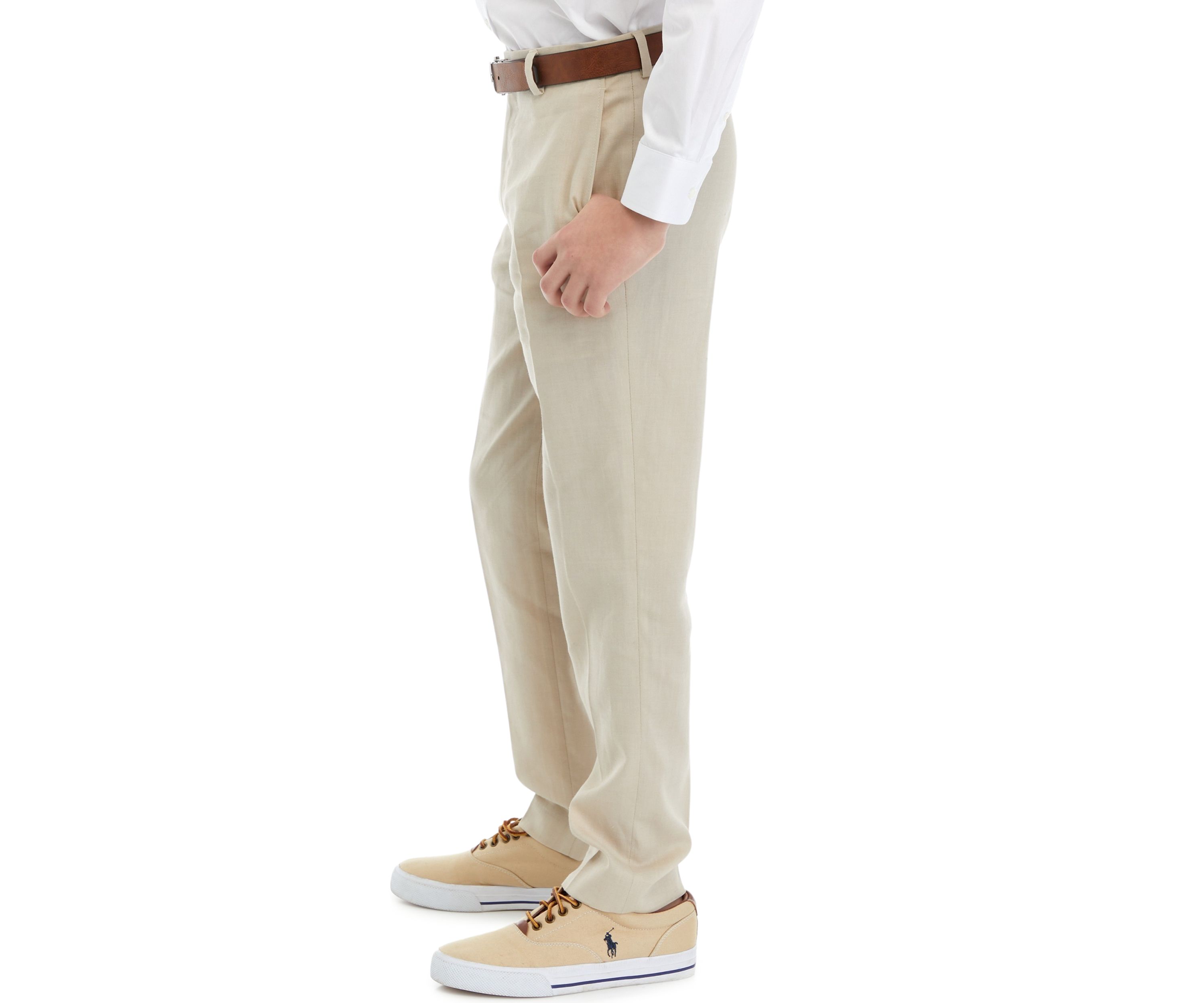 Boys 8-20 Solid Suit Separate Pants