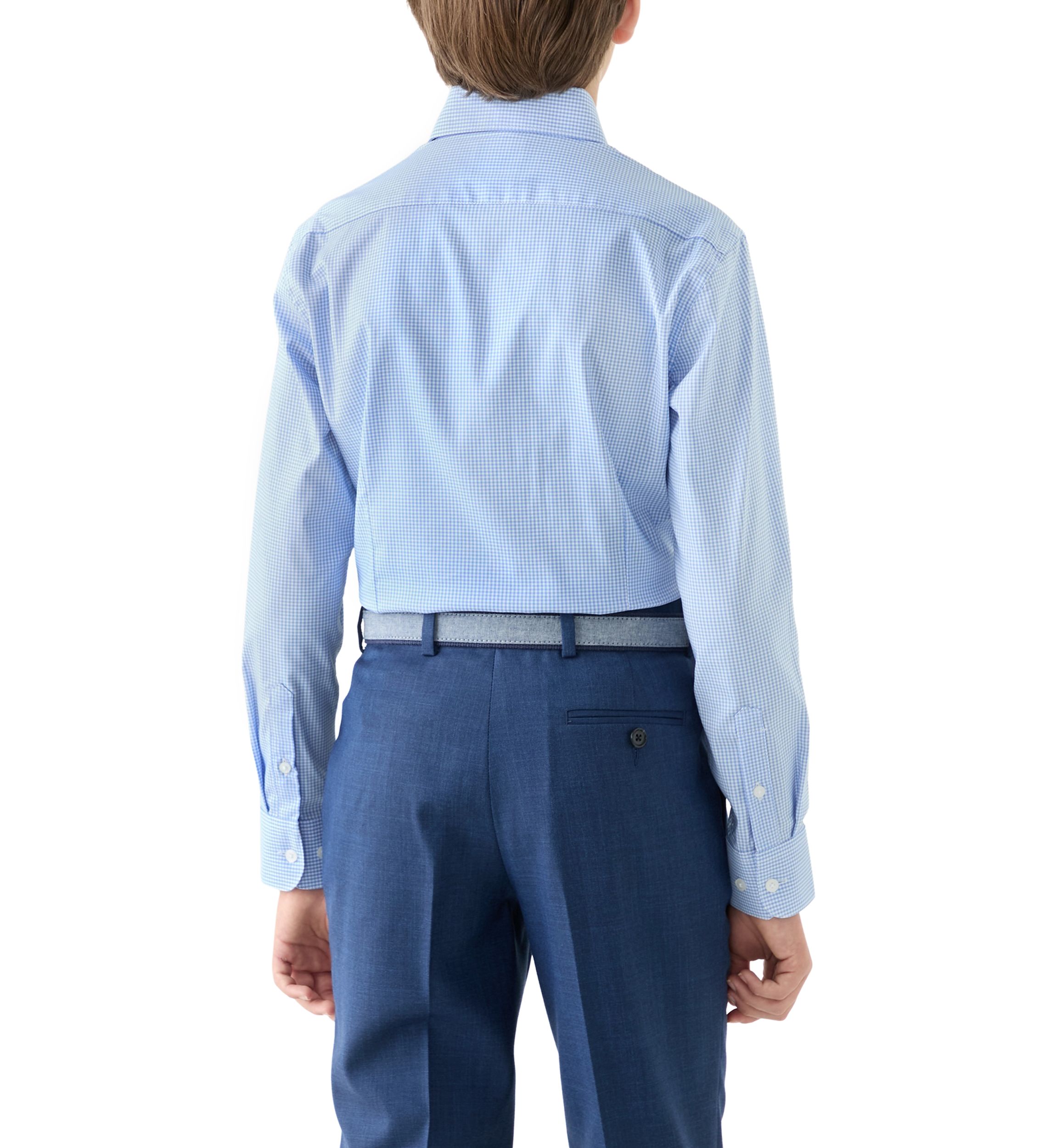 Boys 8-20 Long Sleeve Gingham Shirt