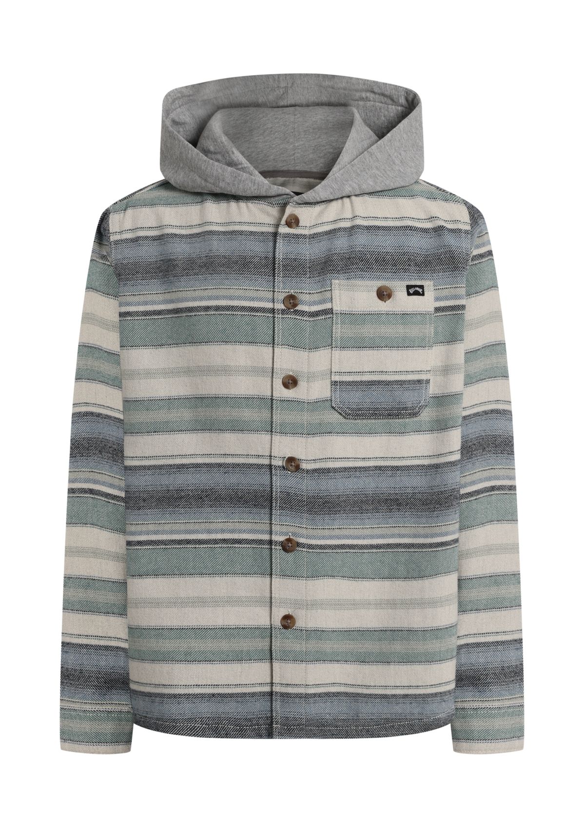 Boys 8-20 Baja Hooded Flannel Shirt 