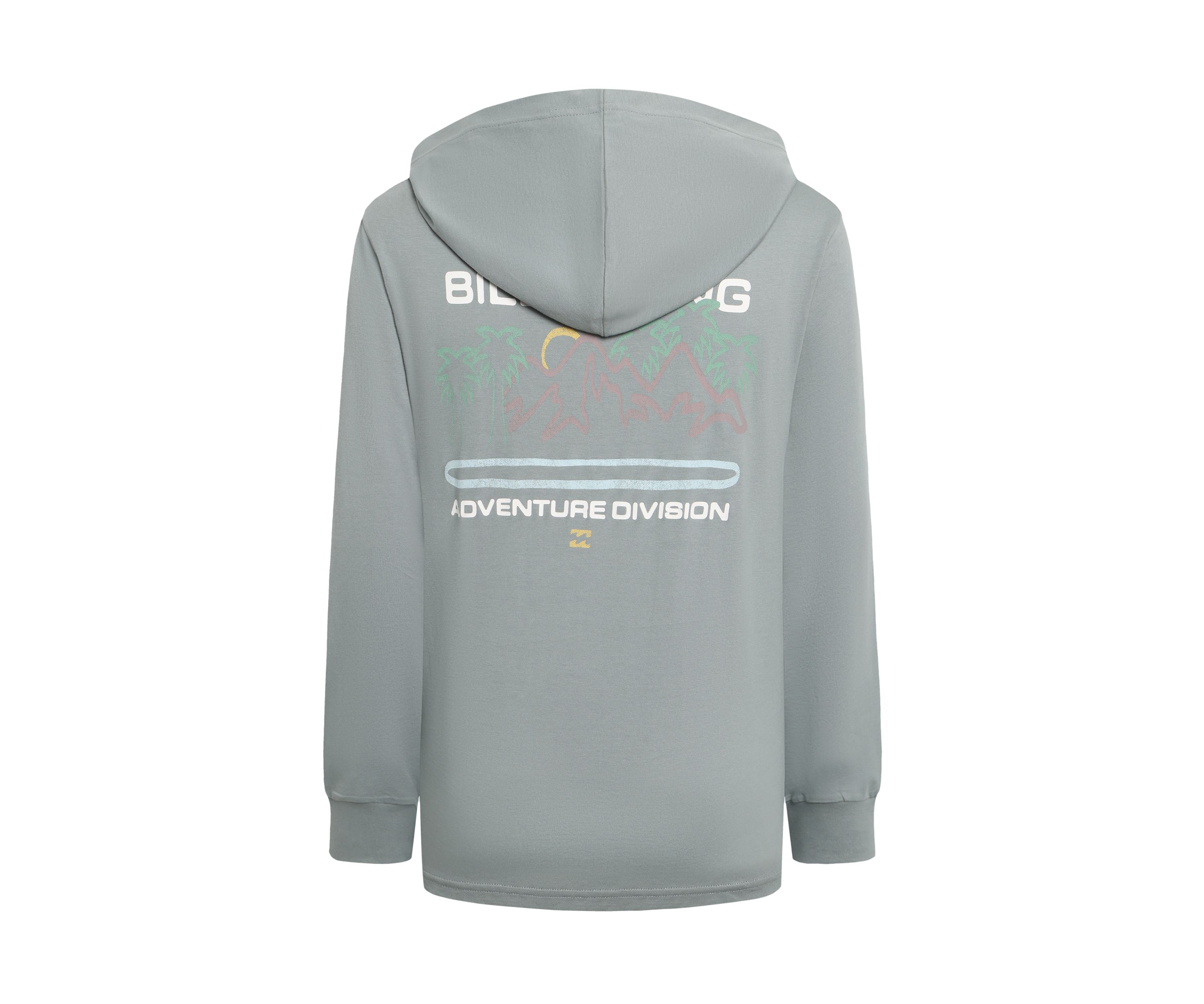 Boys 8-20 Coastal Range Long Sleeve Hooded Graphic T-Shirt