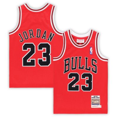 Mitchell & Ness Youth NBA Preschool Michael Jordan Chicago Bulls 1997/98 Hardwood Classics Authentic Jersey