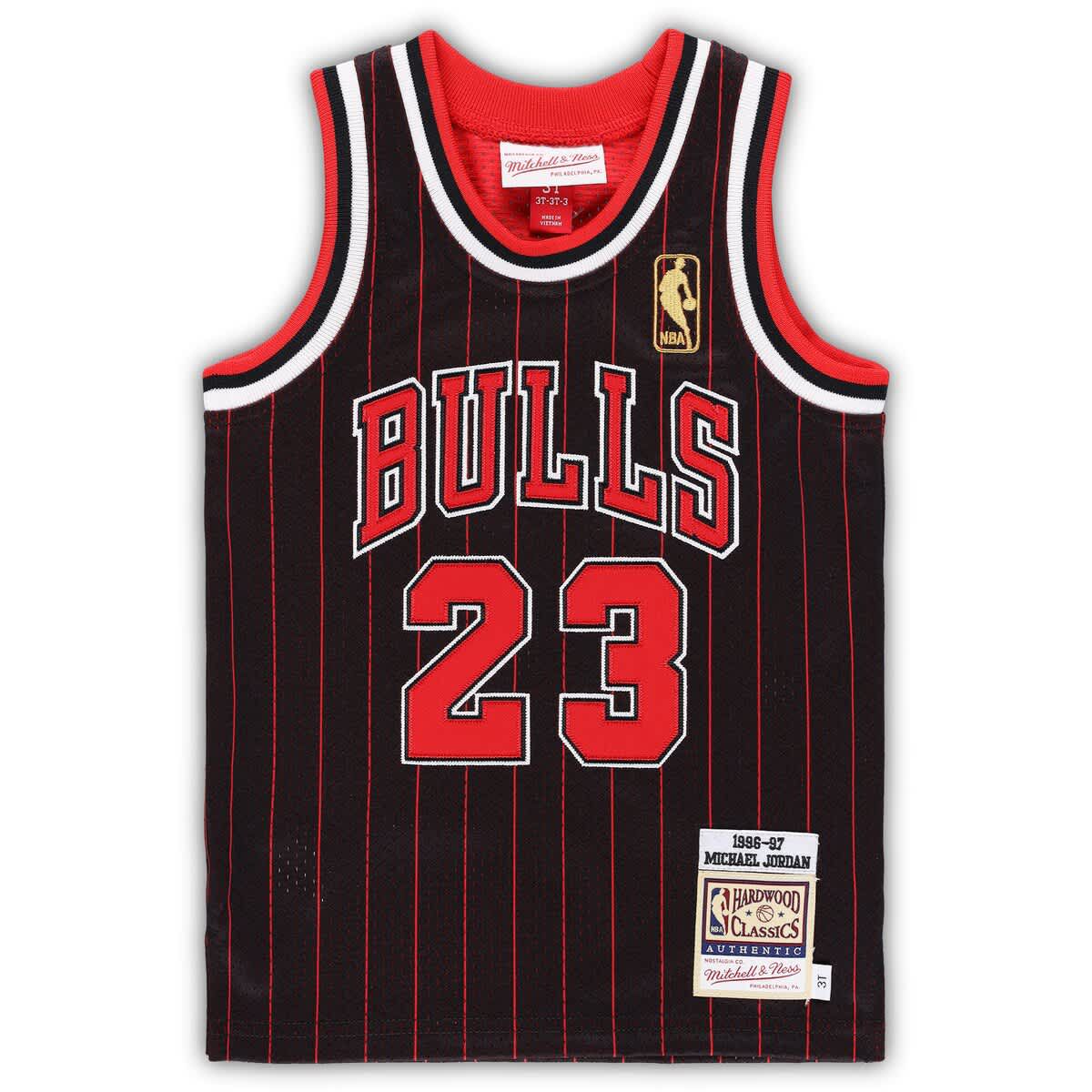 NBA Michael Jordan Chicago Bulls 1996/97 Hardwood Classics Authentic Jersey