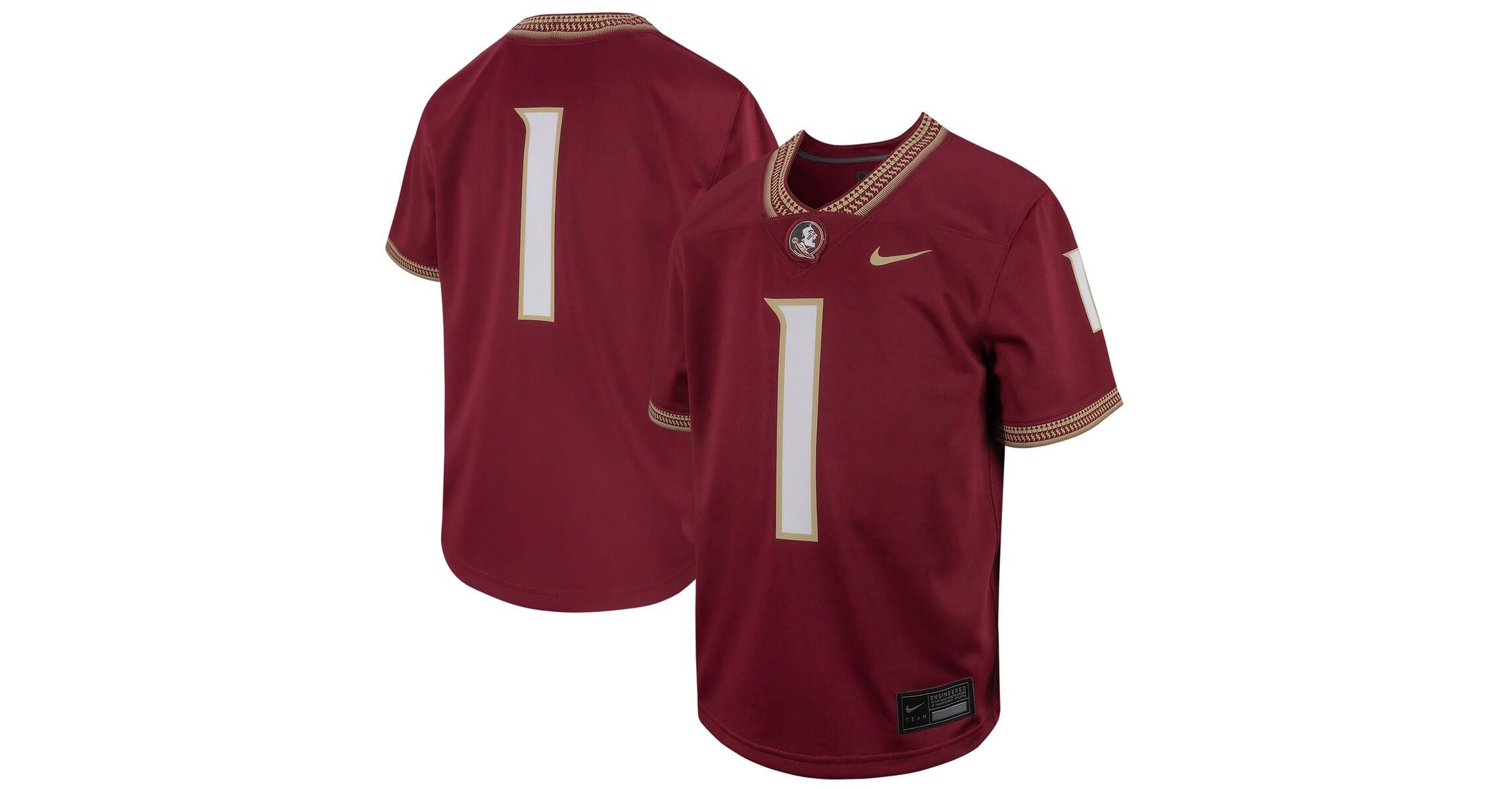 NCAA Nike # Florida State Seminoles Football Game Jersey