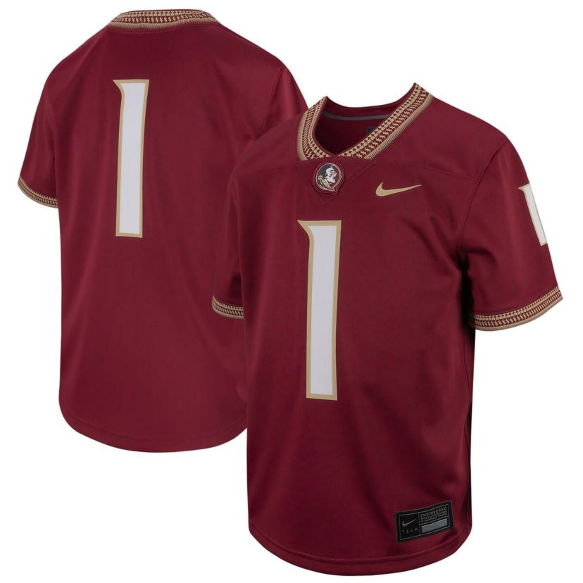 NCAA Nike # Florida State Seminoles Football Game Jersey
