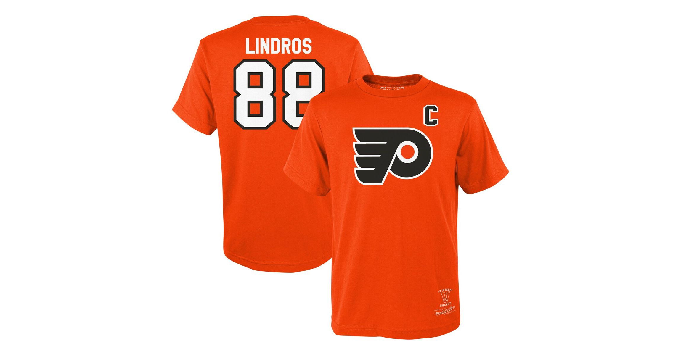 NHL Eric Lindros Philadelphia Flyers Name & Number T-Shirt