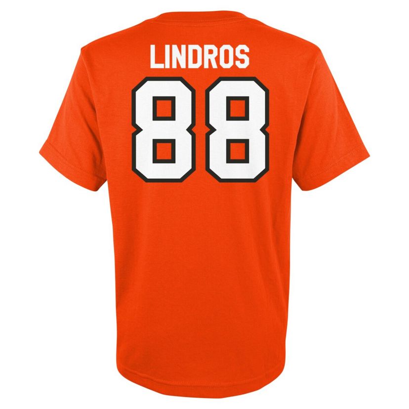 NHL Eric Lindros Philadelphia Flyers Name & Number T-Shirt