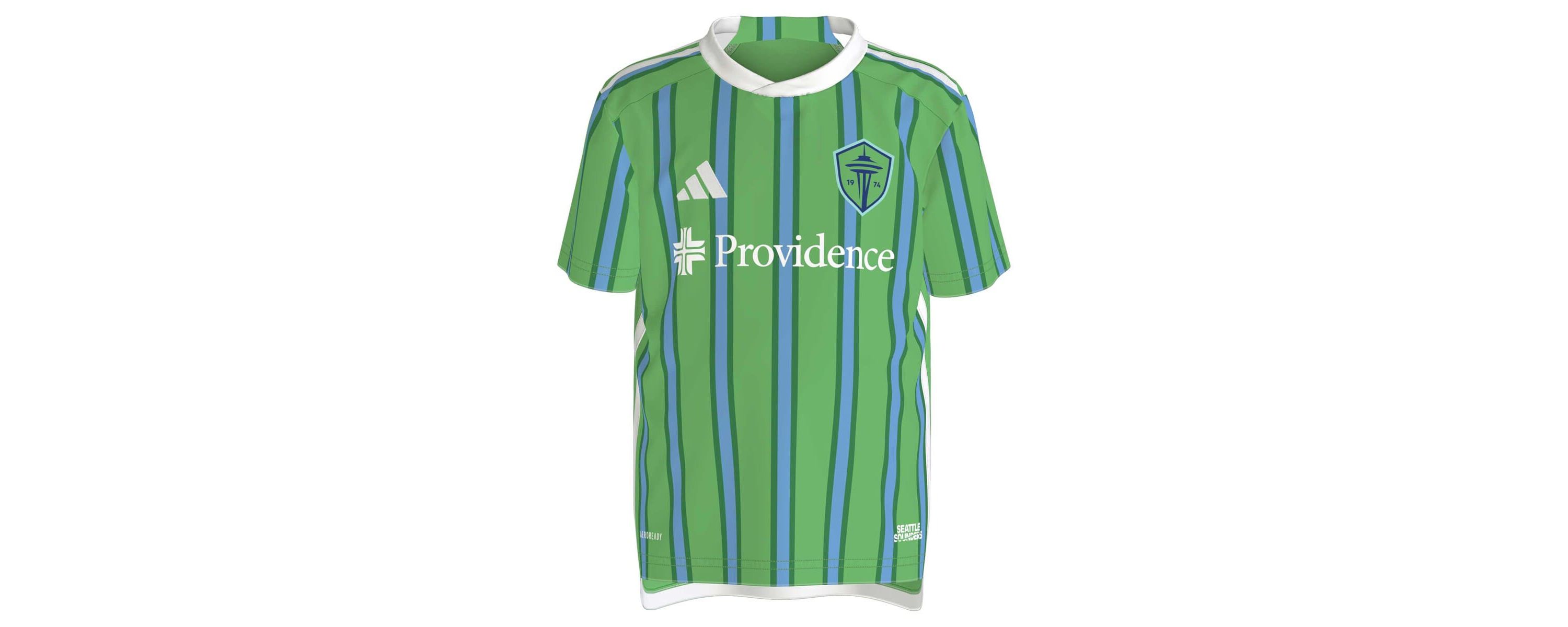 MLS Rave Seattle Sounders FC 2024 AEROREADY Team Jersey