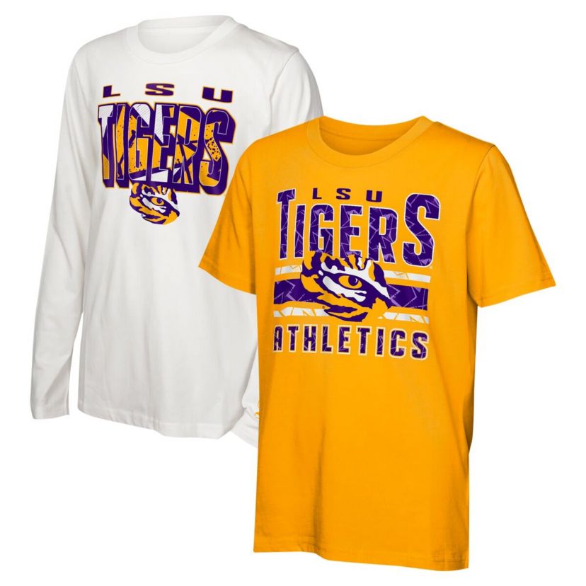NCAA LSU Tigers In the Mix T-Shirt Combo Set