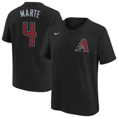 Youth MLB Nike Ketel Marte Arizona Diamondbacks Name & Number T-Shirt
