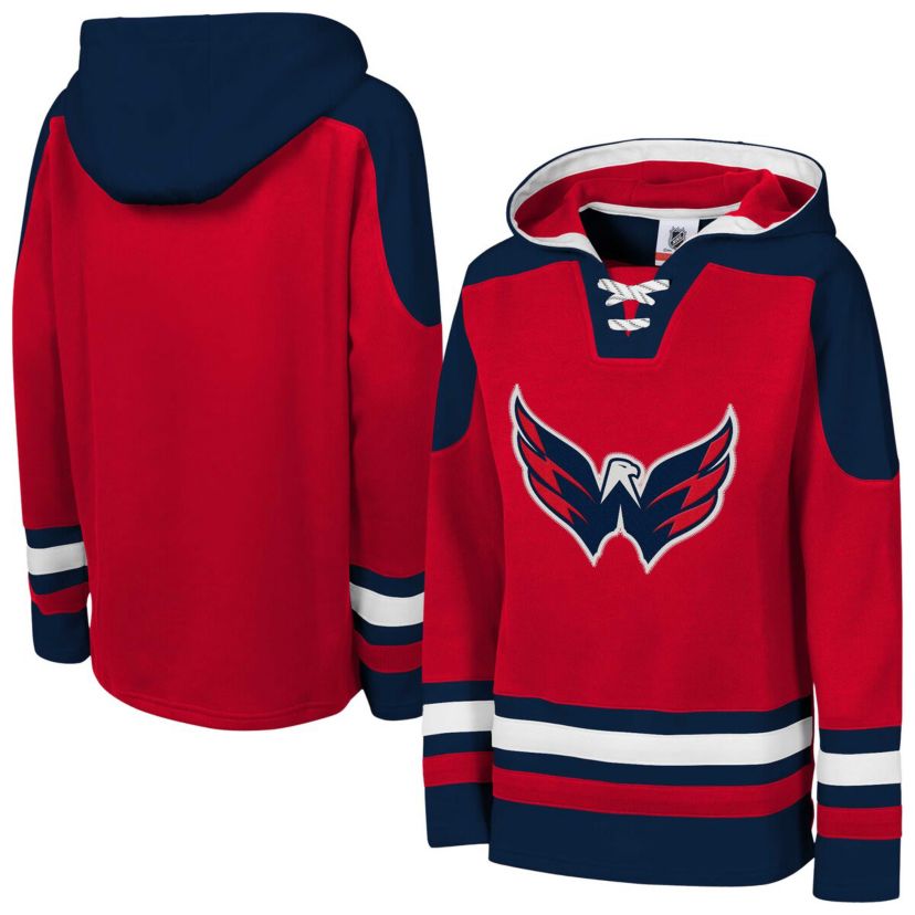 NHL Washington Capitals Ageless Must Have Home V-Neck Pullover Hoodie