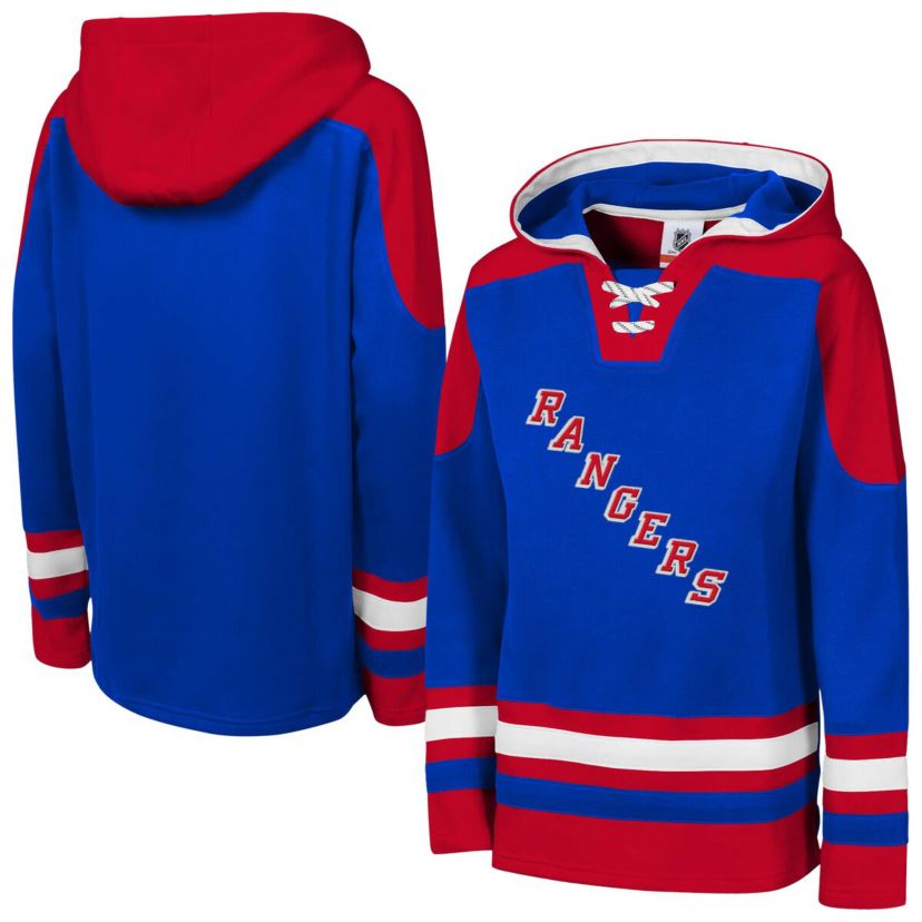 NHL New York Rangers Ageless Must Have Home V-Neck Pullover Hoodie
