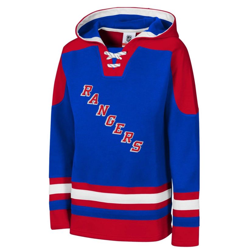 NHL New York Rangers Ageless Must Have Home V-Neck Pullover Hoodie