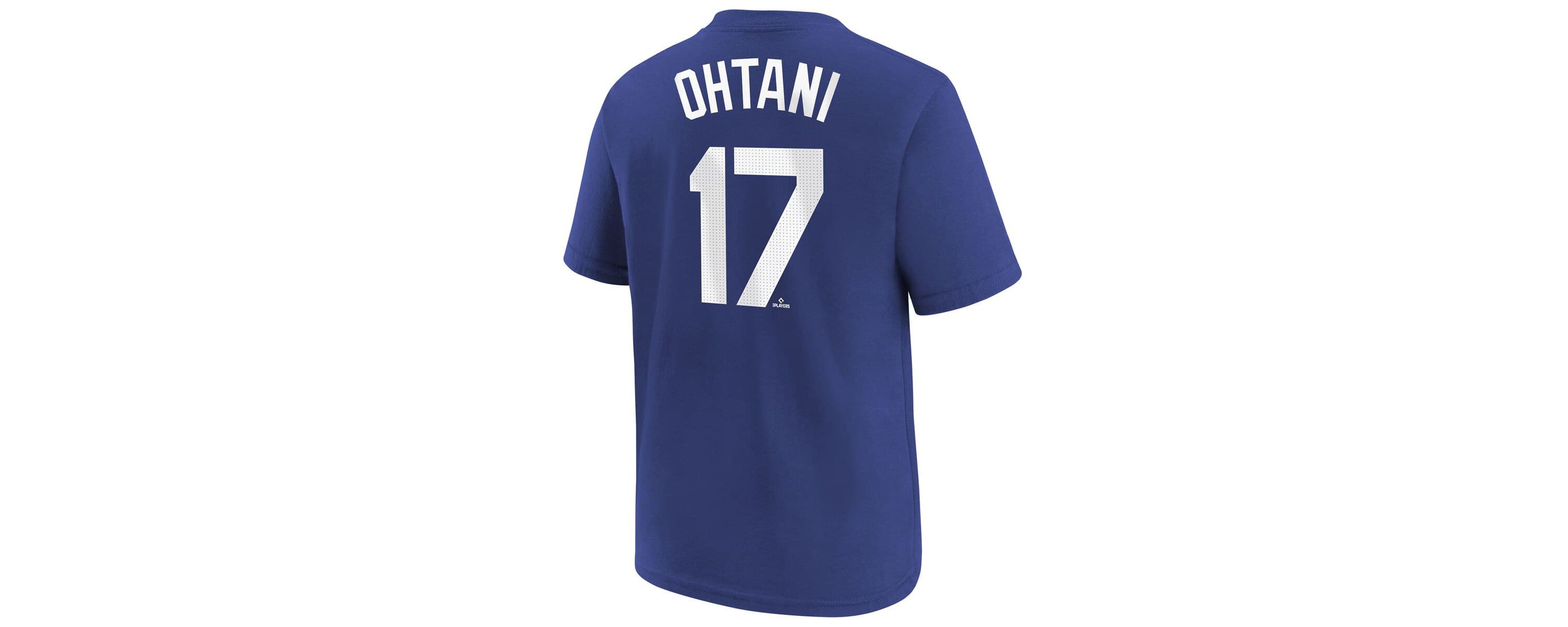 MLB Nike Shohei Ohtani Los Angeles Dodgers Name & Number T-Shirt