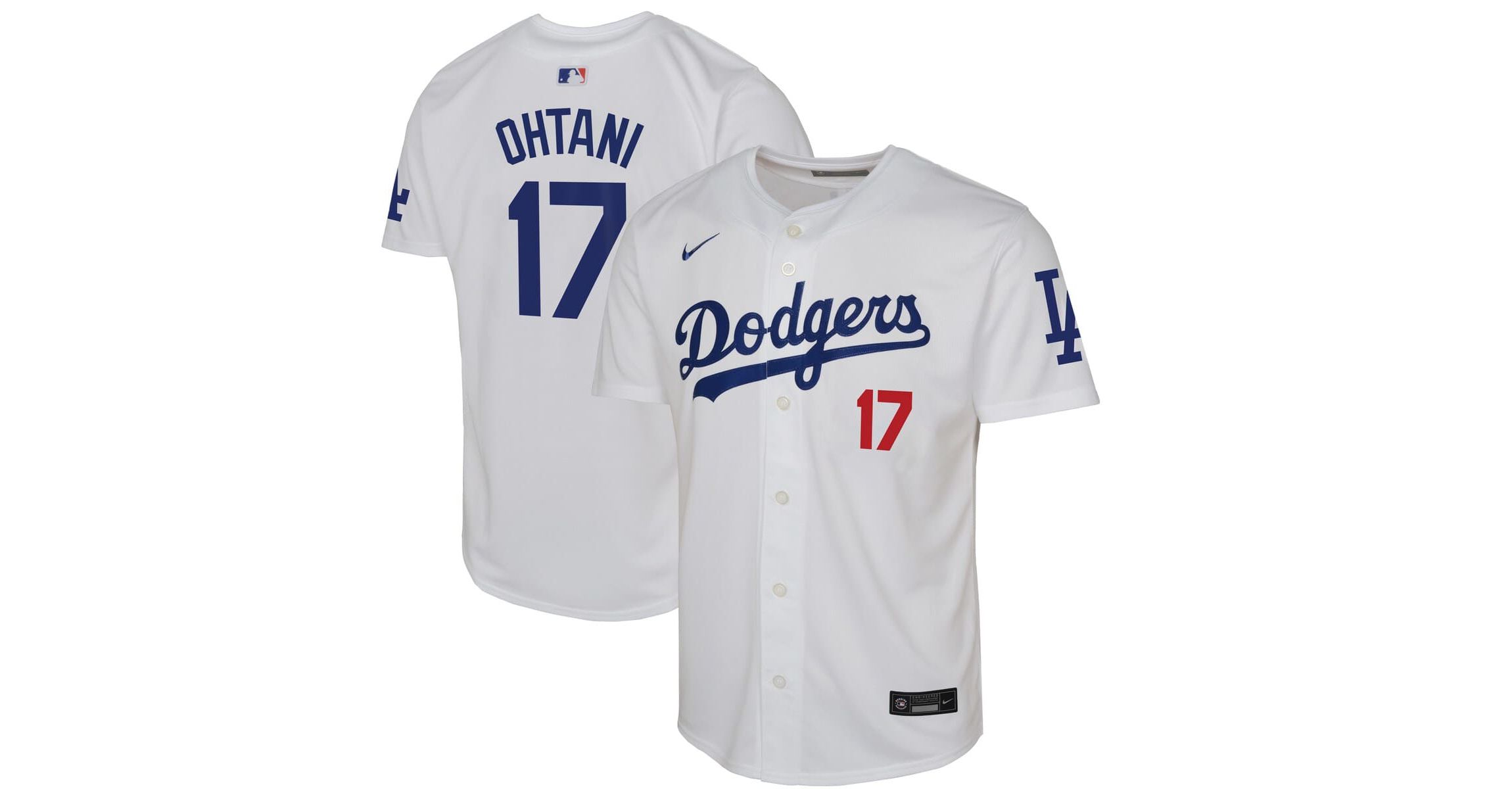 MLB Nike Shohei Ohtani Los Angeles Dodgers Home Limited Player Jersey